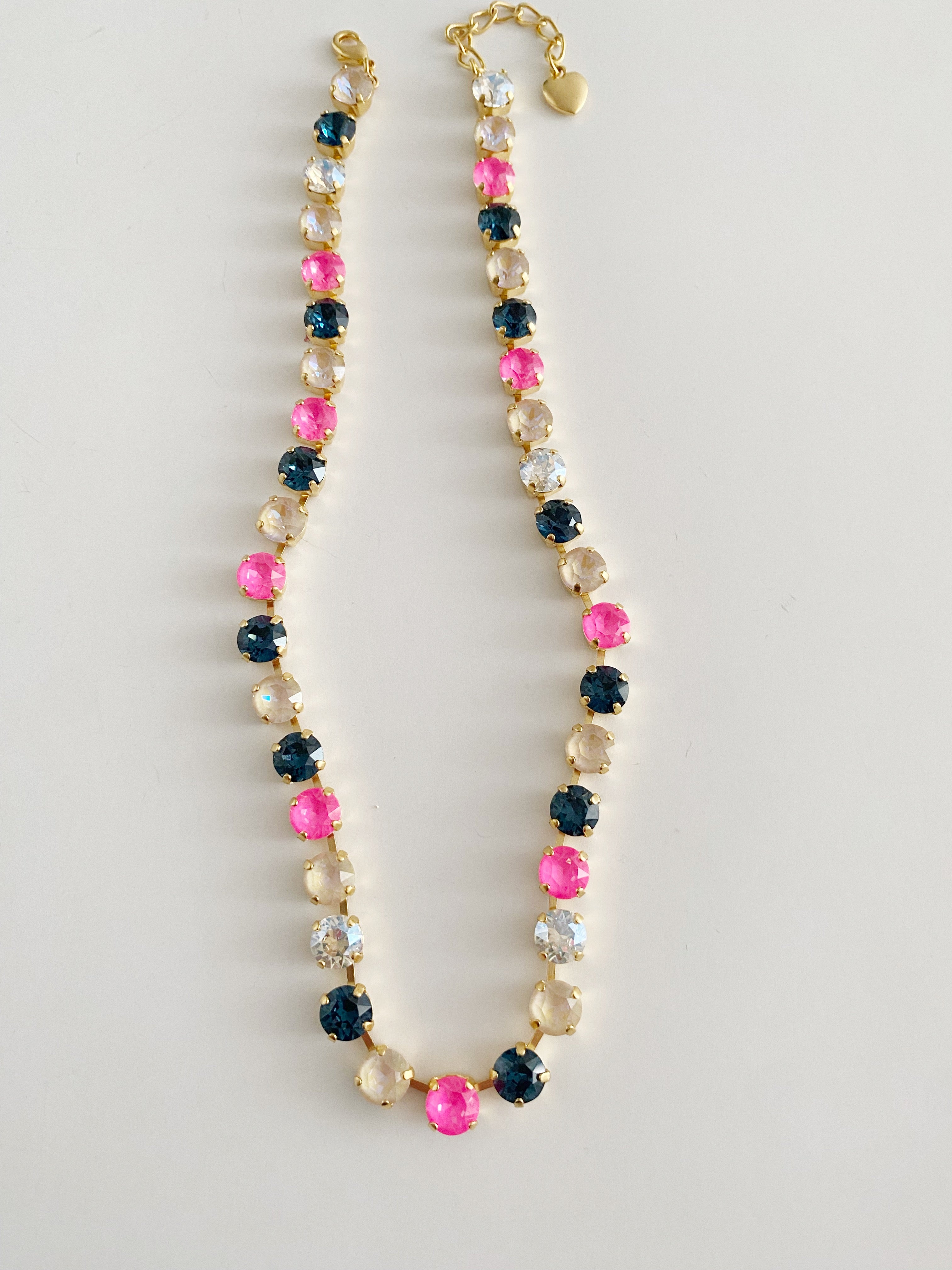 Collier Safira Gold \ Petite marine rose