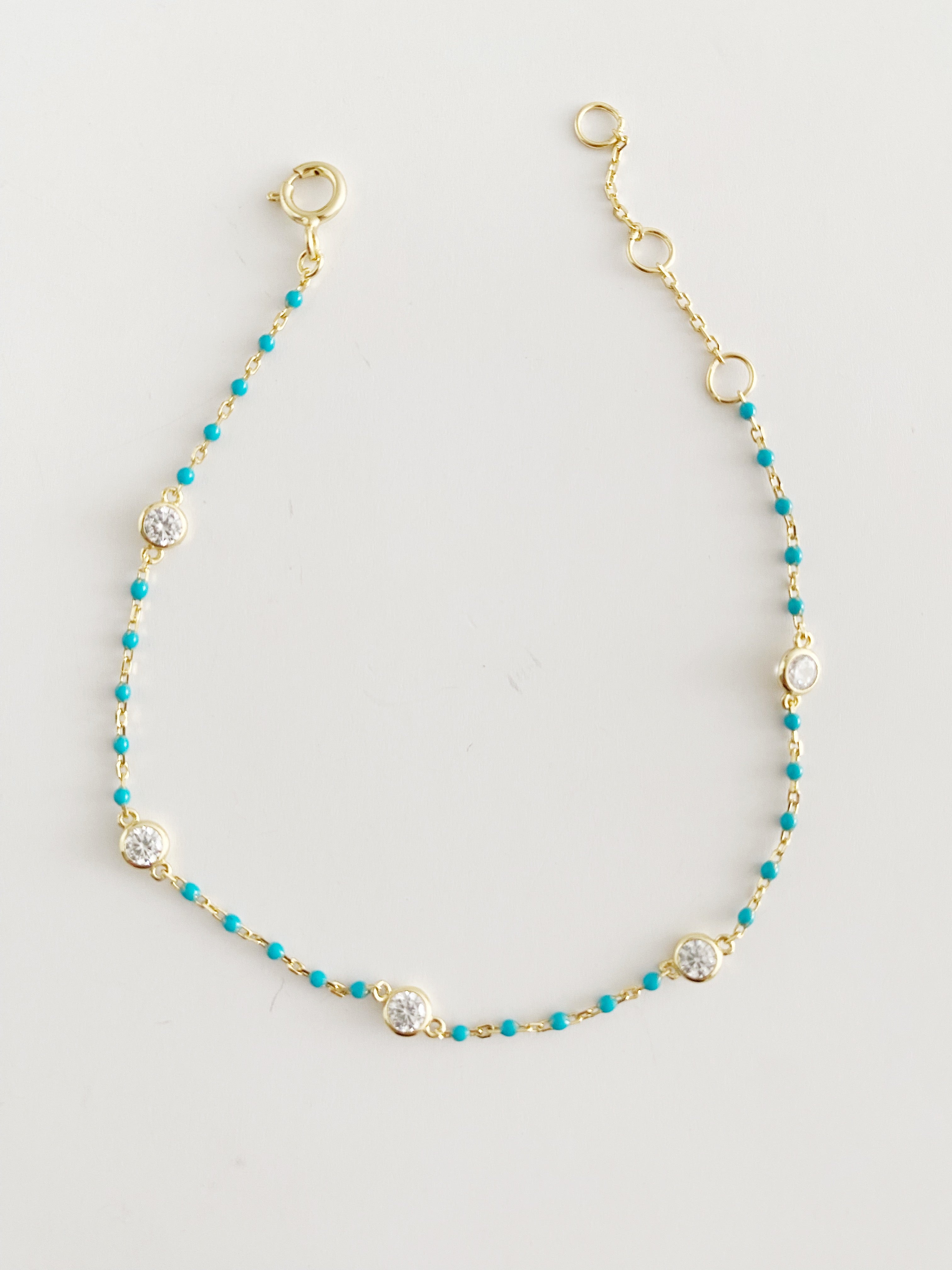 B🌸racelet Elowen turquoise