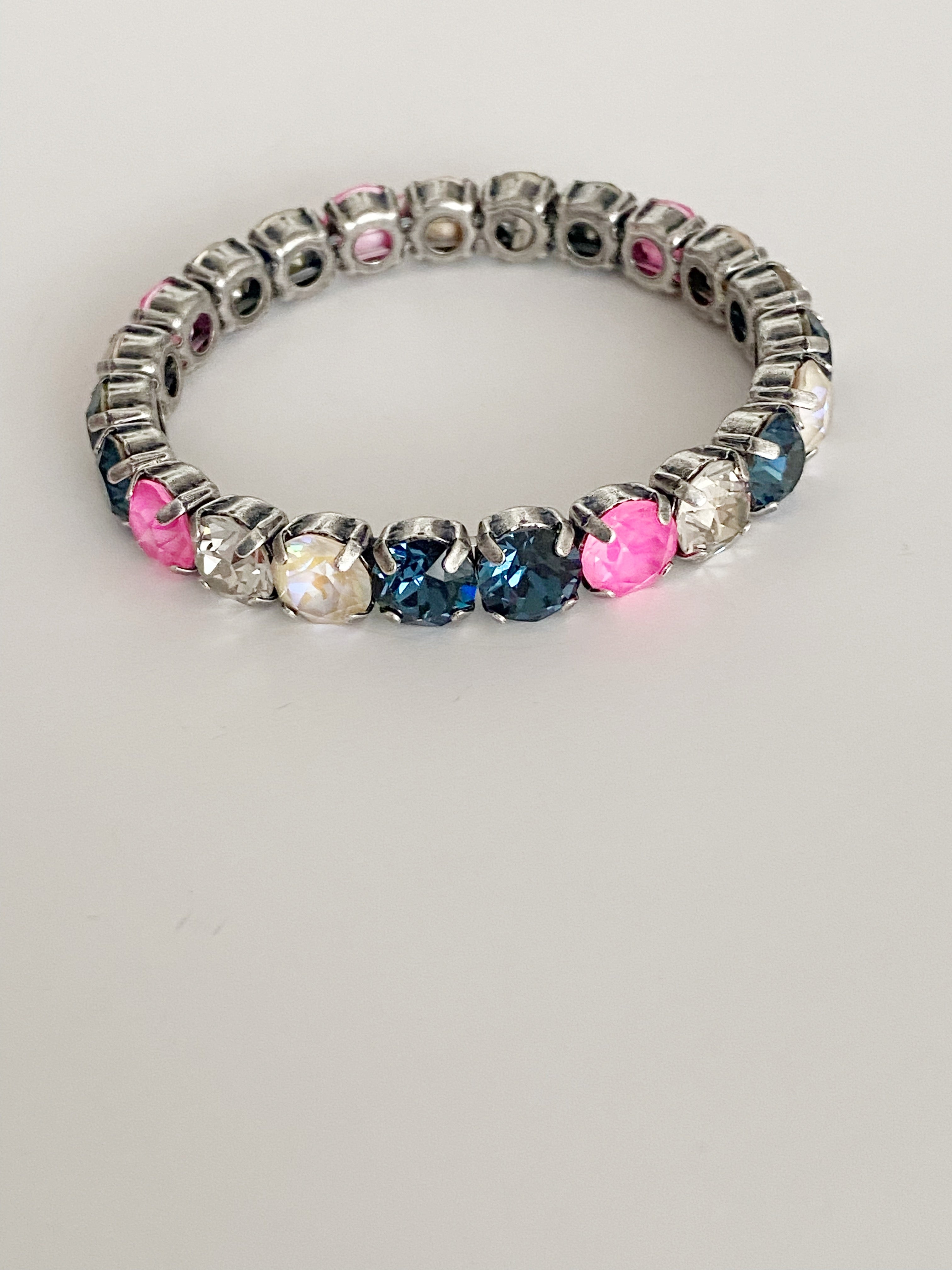 Bracelet élastique Petite marine rose