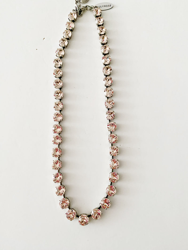 Collier Safira silk rosé