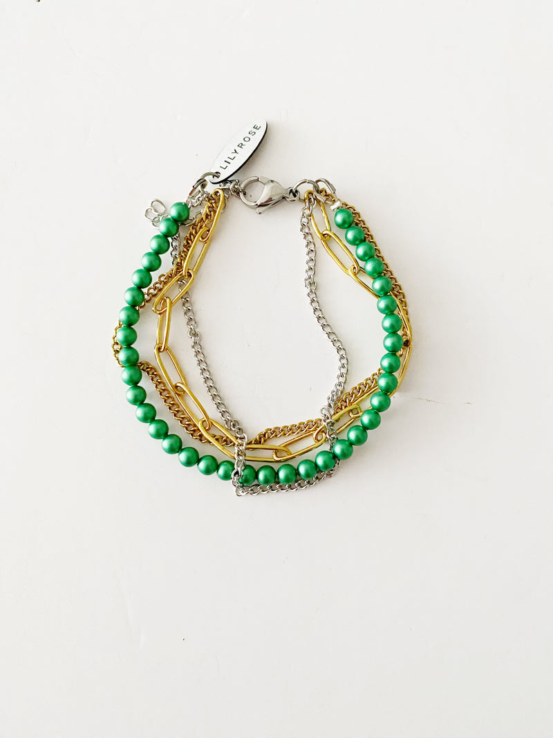 Bracelet Oxford green