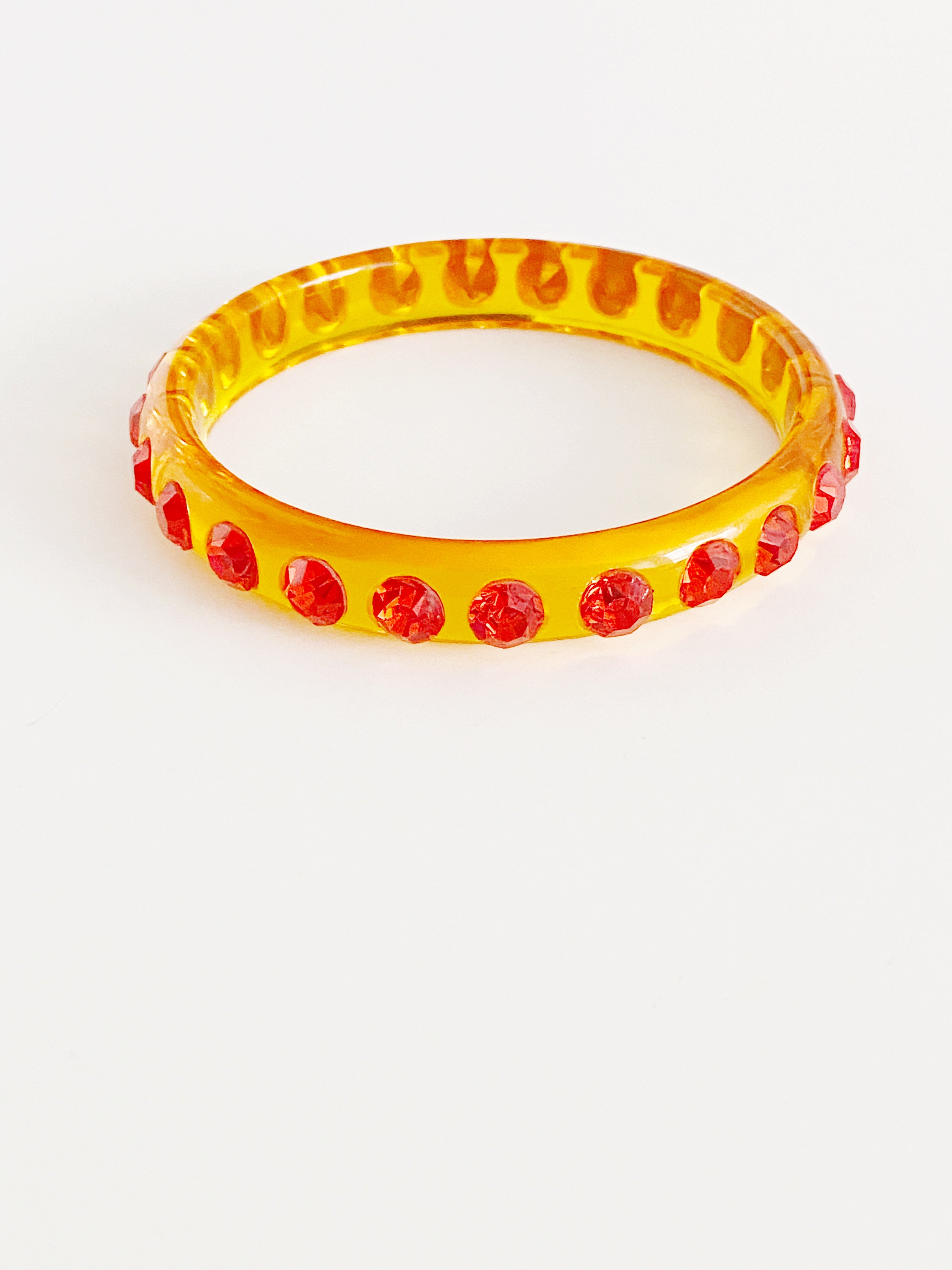 Bracelet CUFF vintage \ orangerina