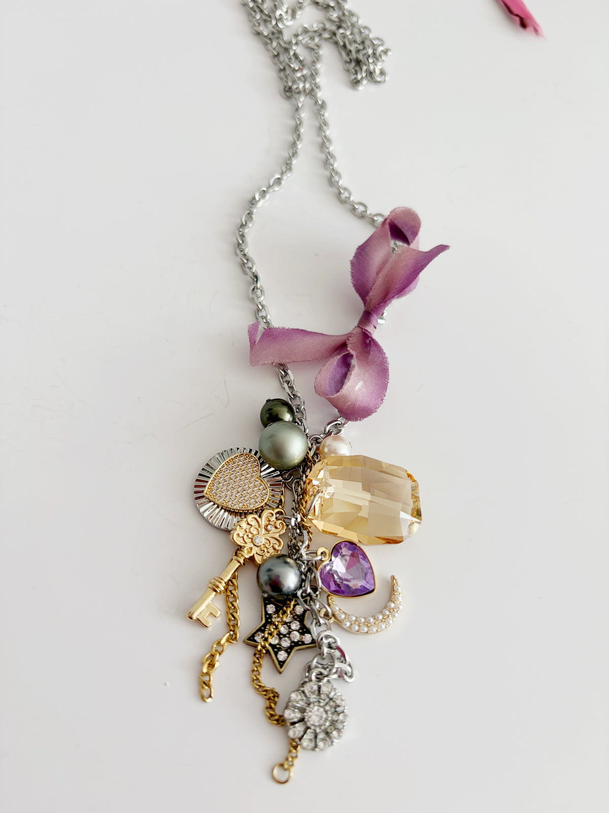 Long collier Dorothy Rose