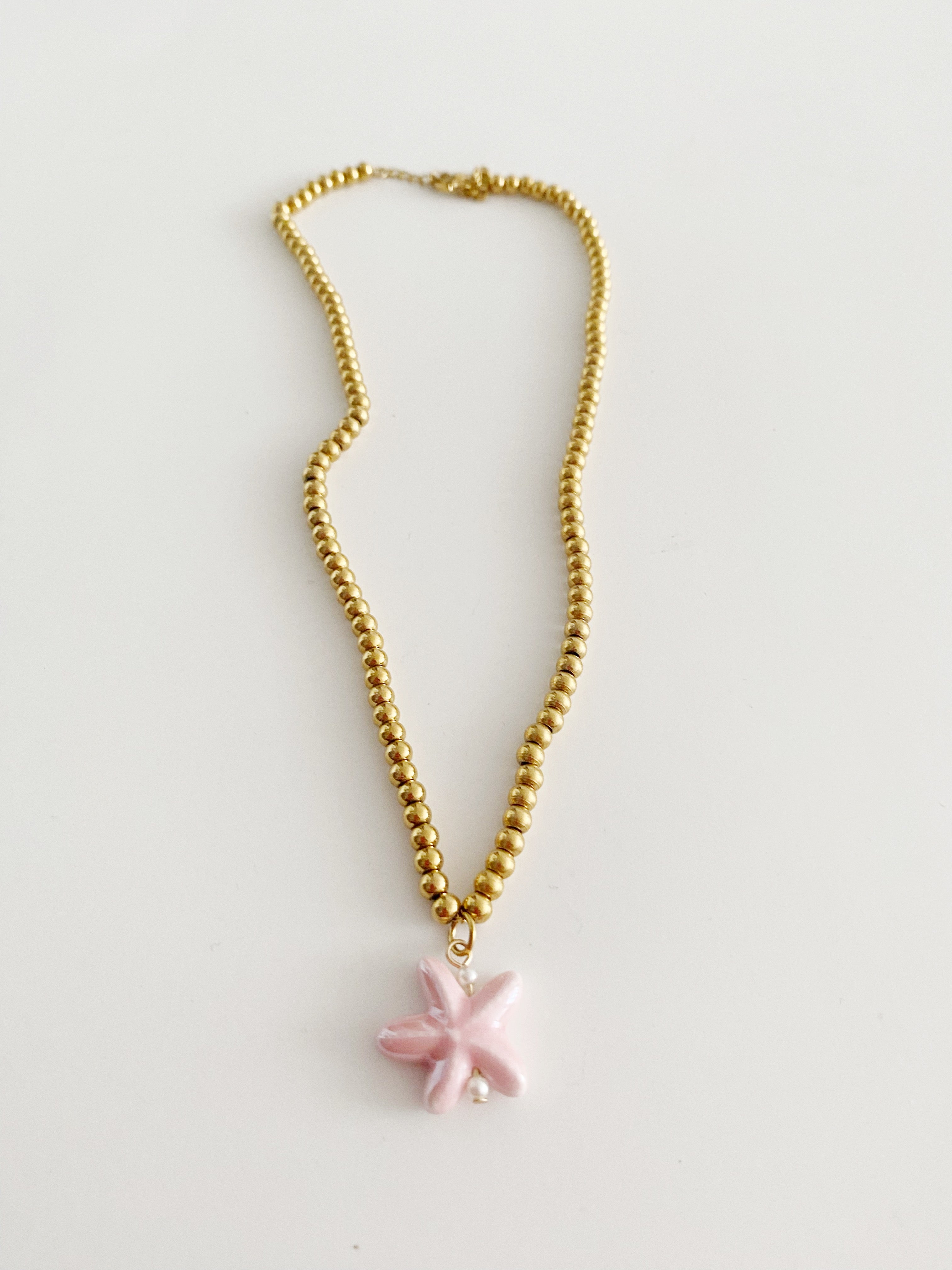 Collier Pink starfish