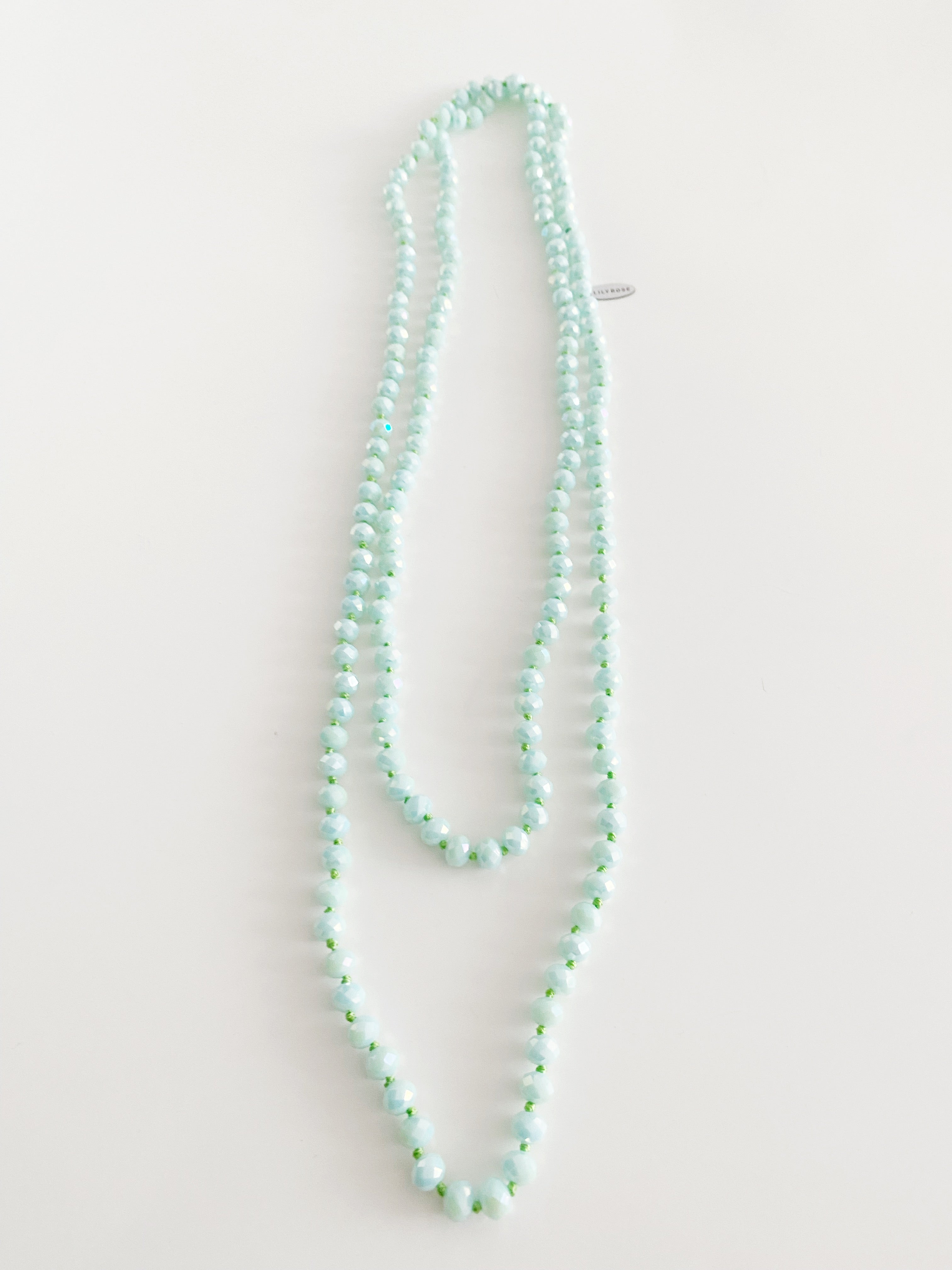 Long collier summer souvenirs  \ turquoise