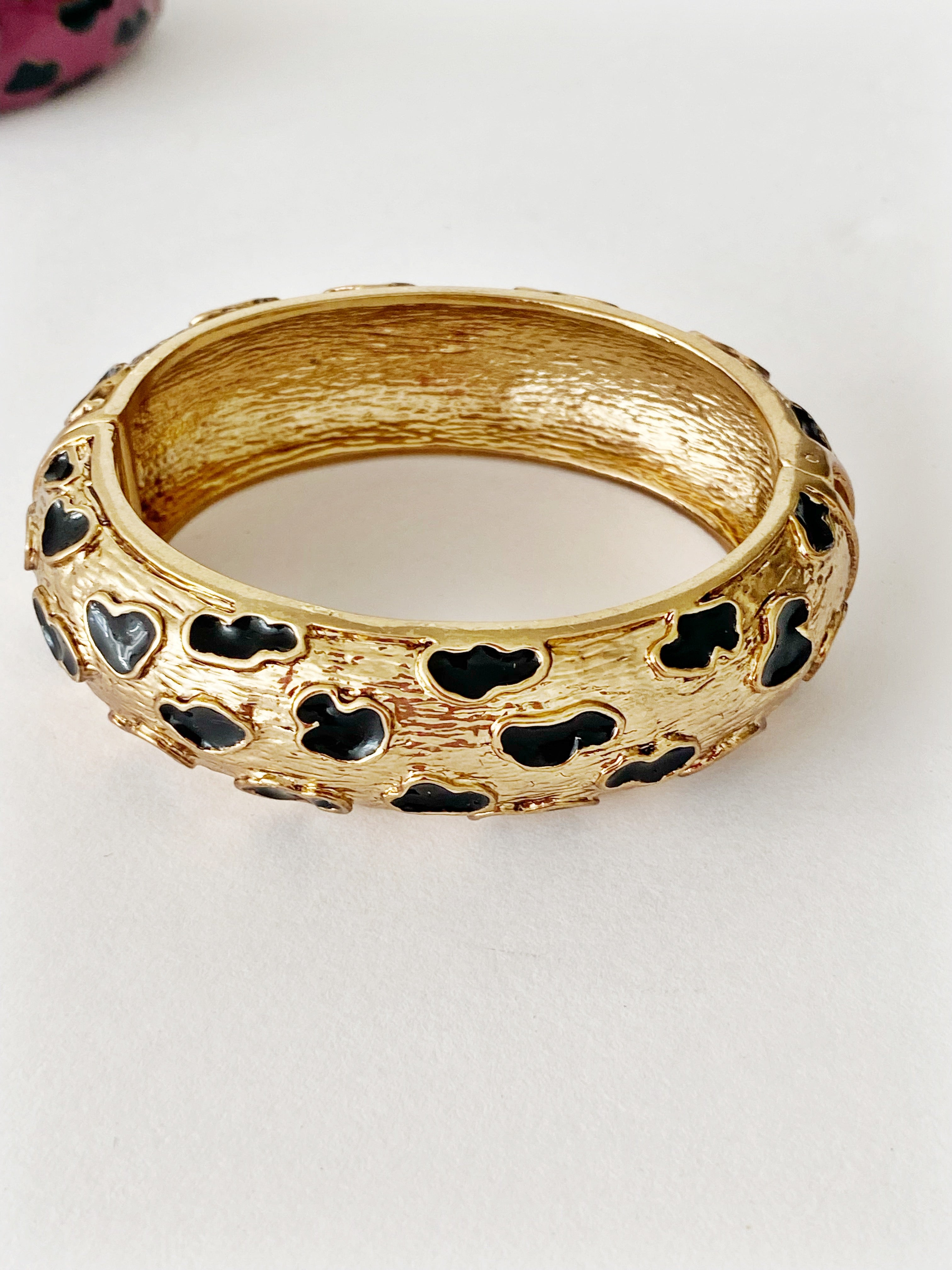 Bracelet VINTAGE \ cuff deux tons