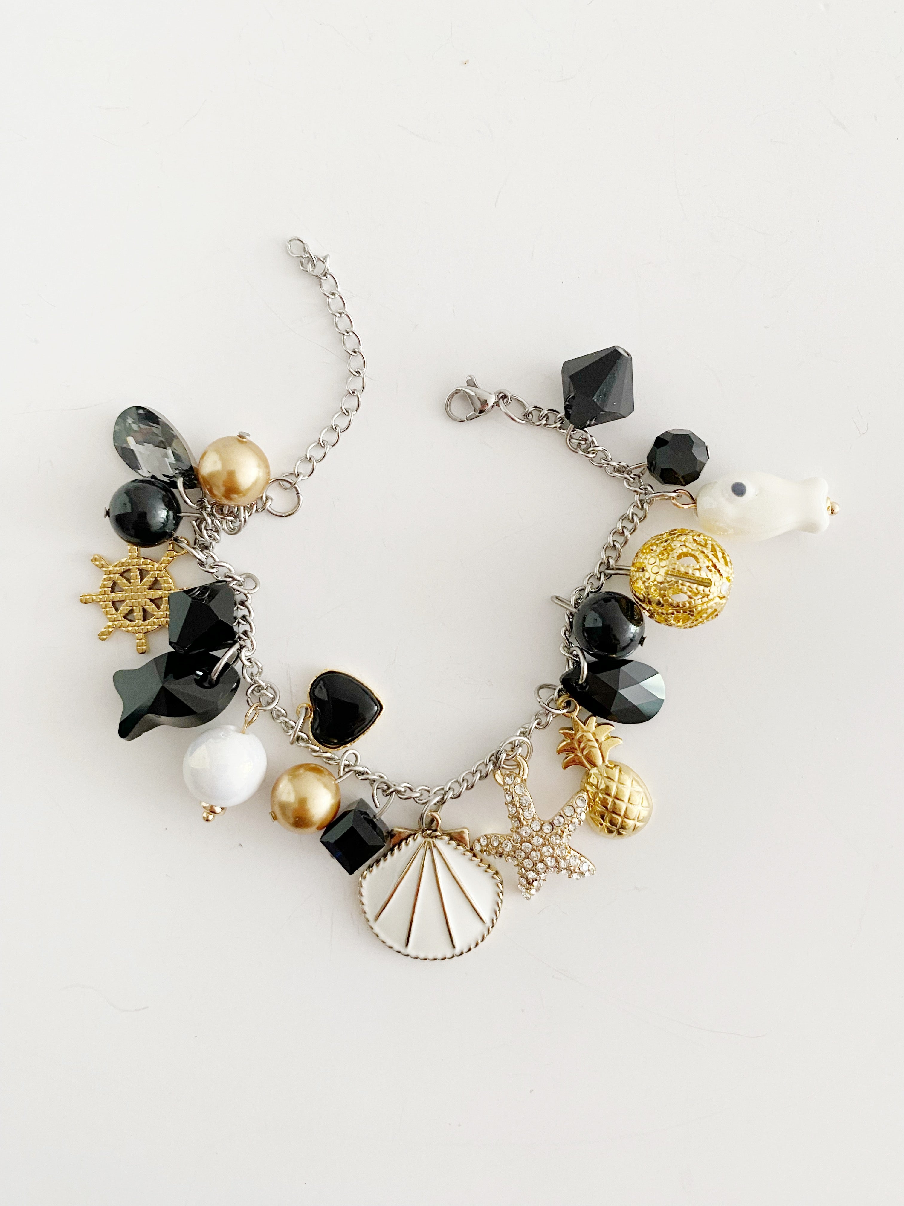 Bracelet breloques Ibiza gold