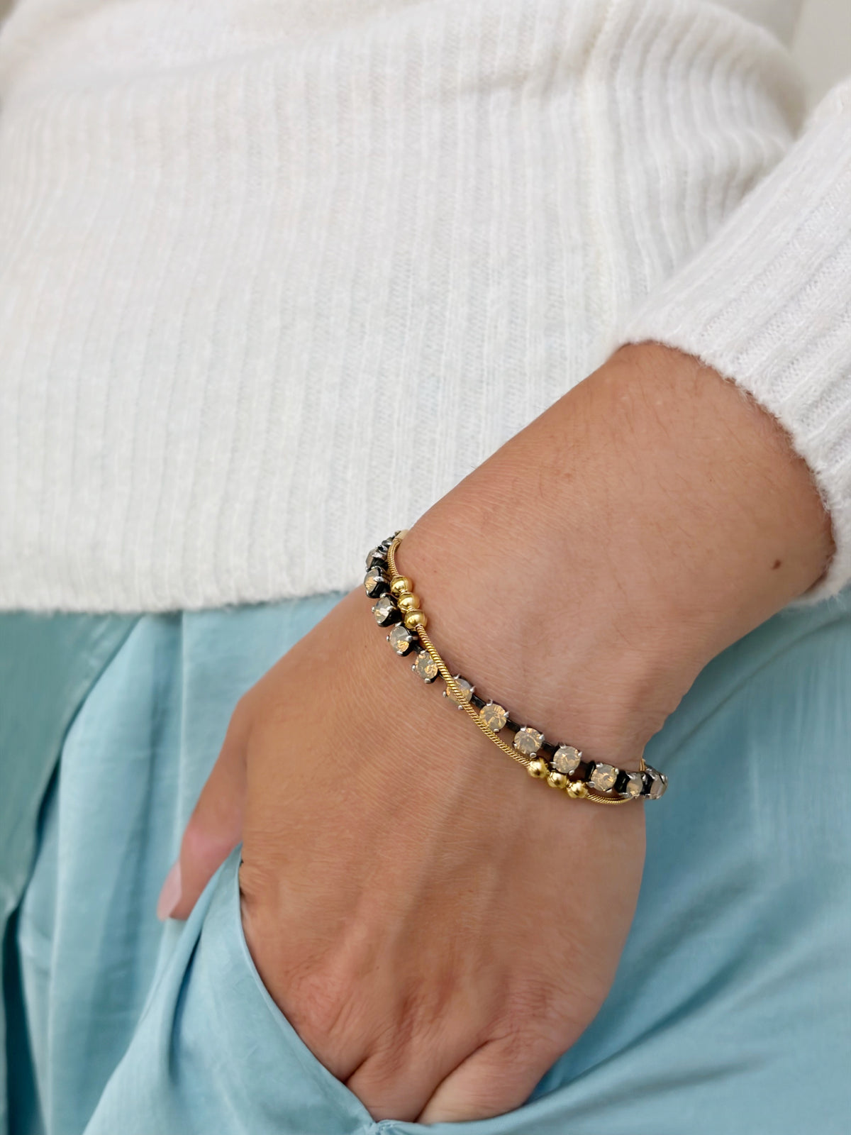 Ensemble de bracelet Mousseline