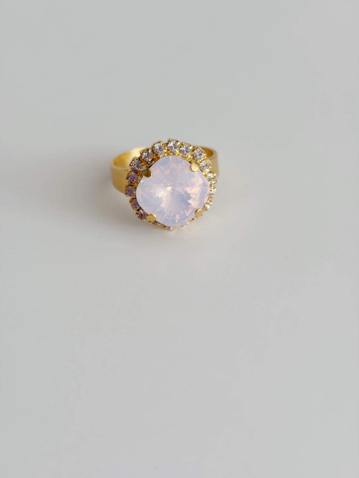 Bague Célestine \ opal rose