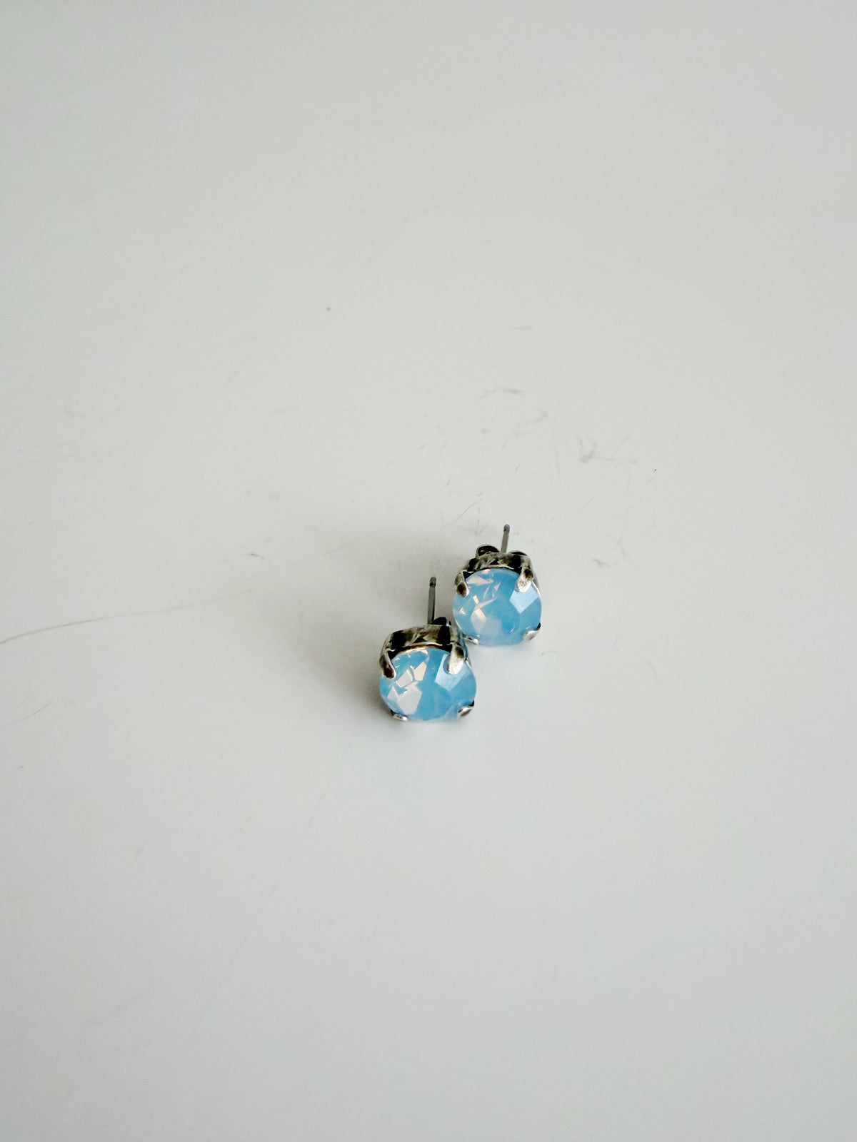Boucles d'oreilles stud Blue opal