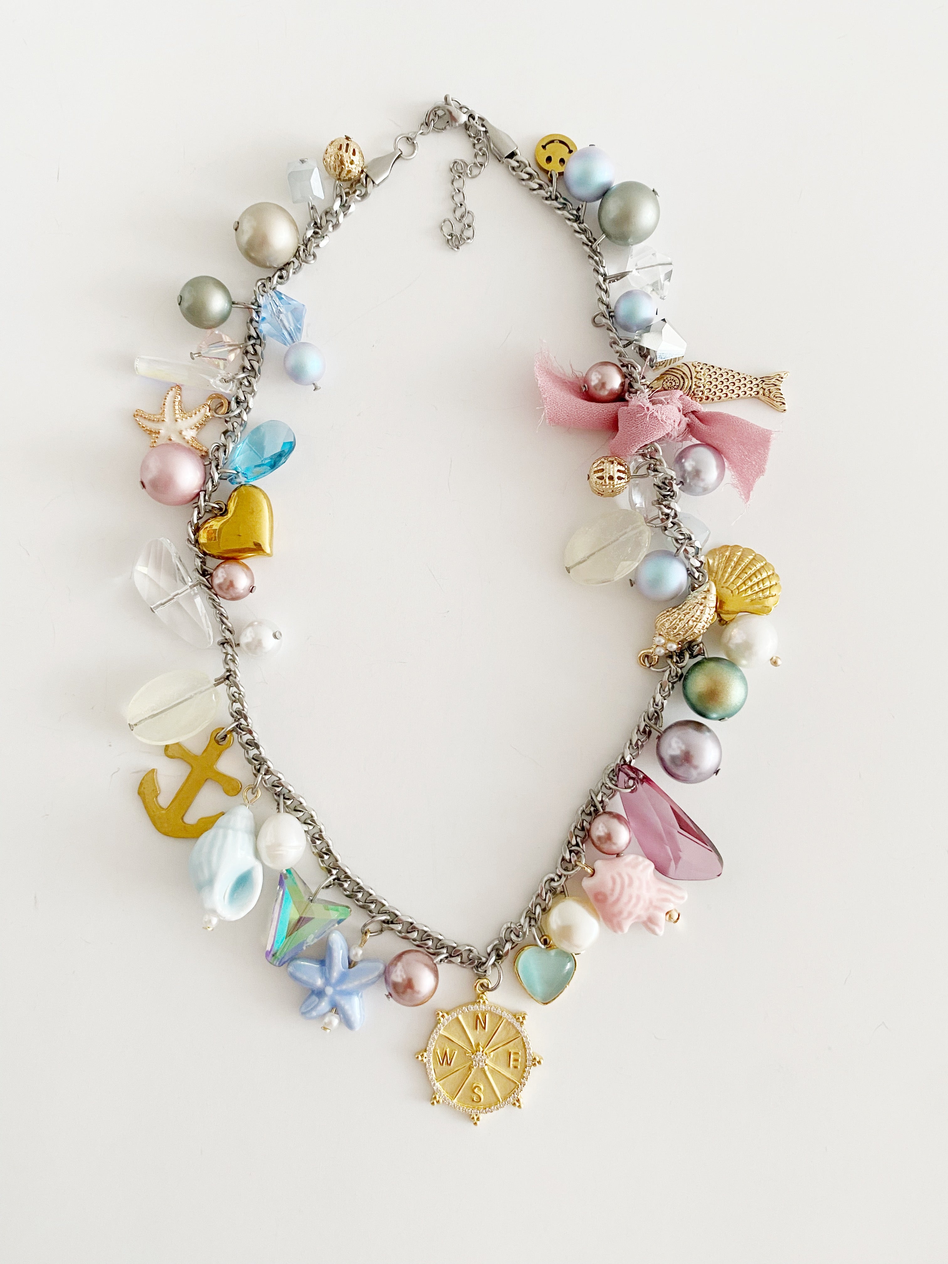 Collier breloques Océalia \ pièce unique ✨