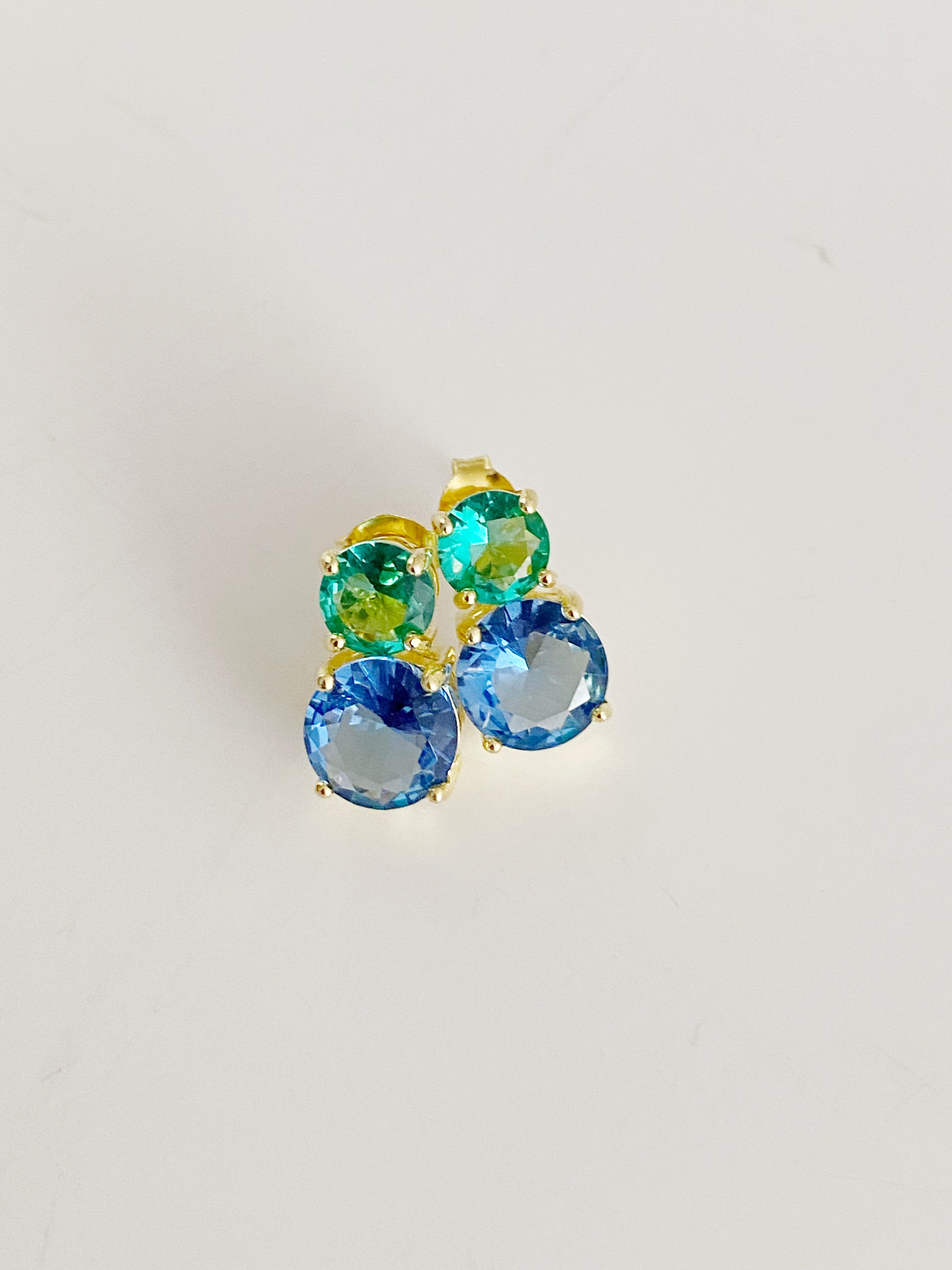 Boucles d'oreilles Eden blue