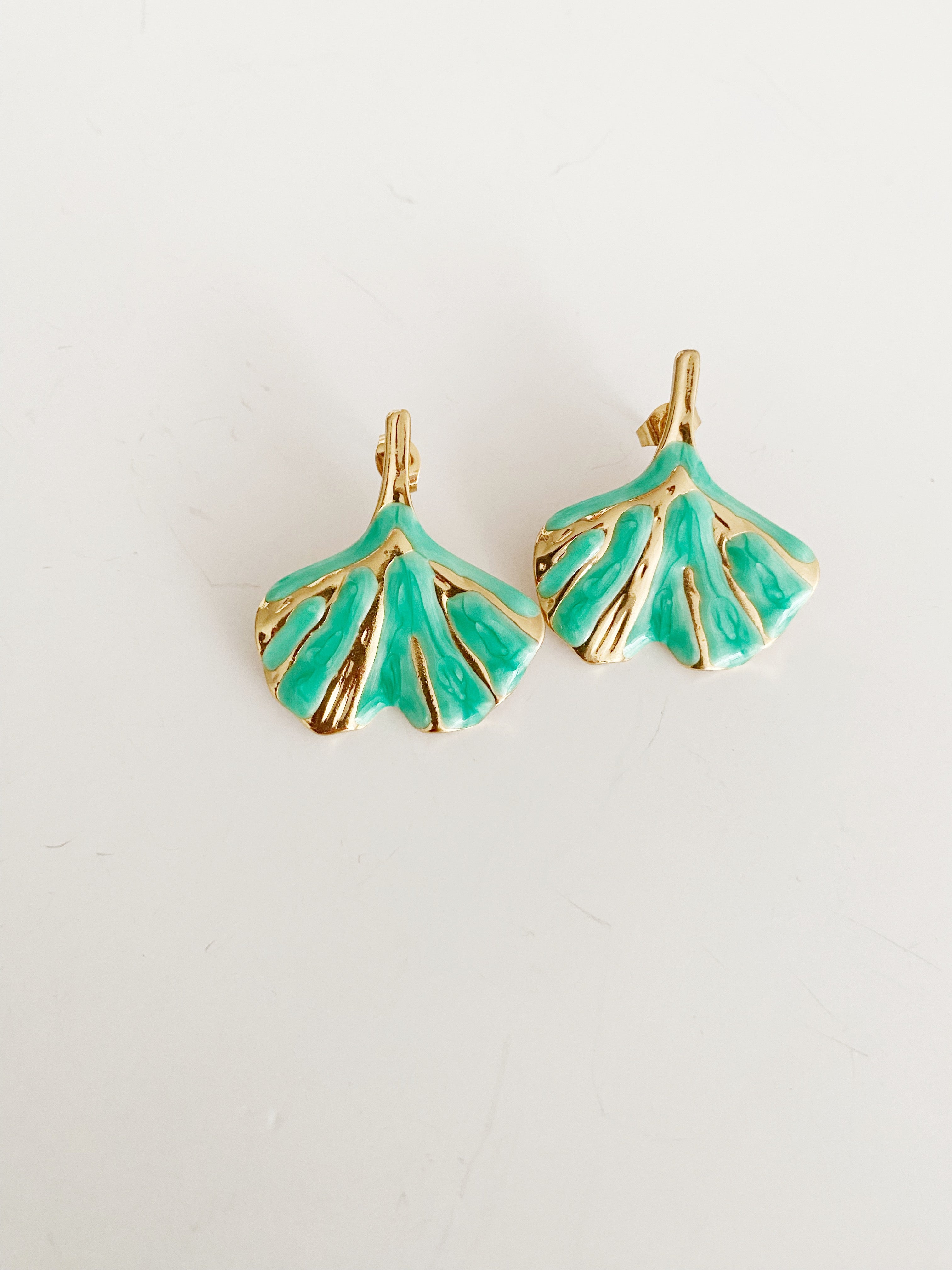 Boucles d'oreilles Akina \ vert