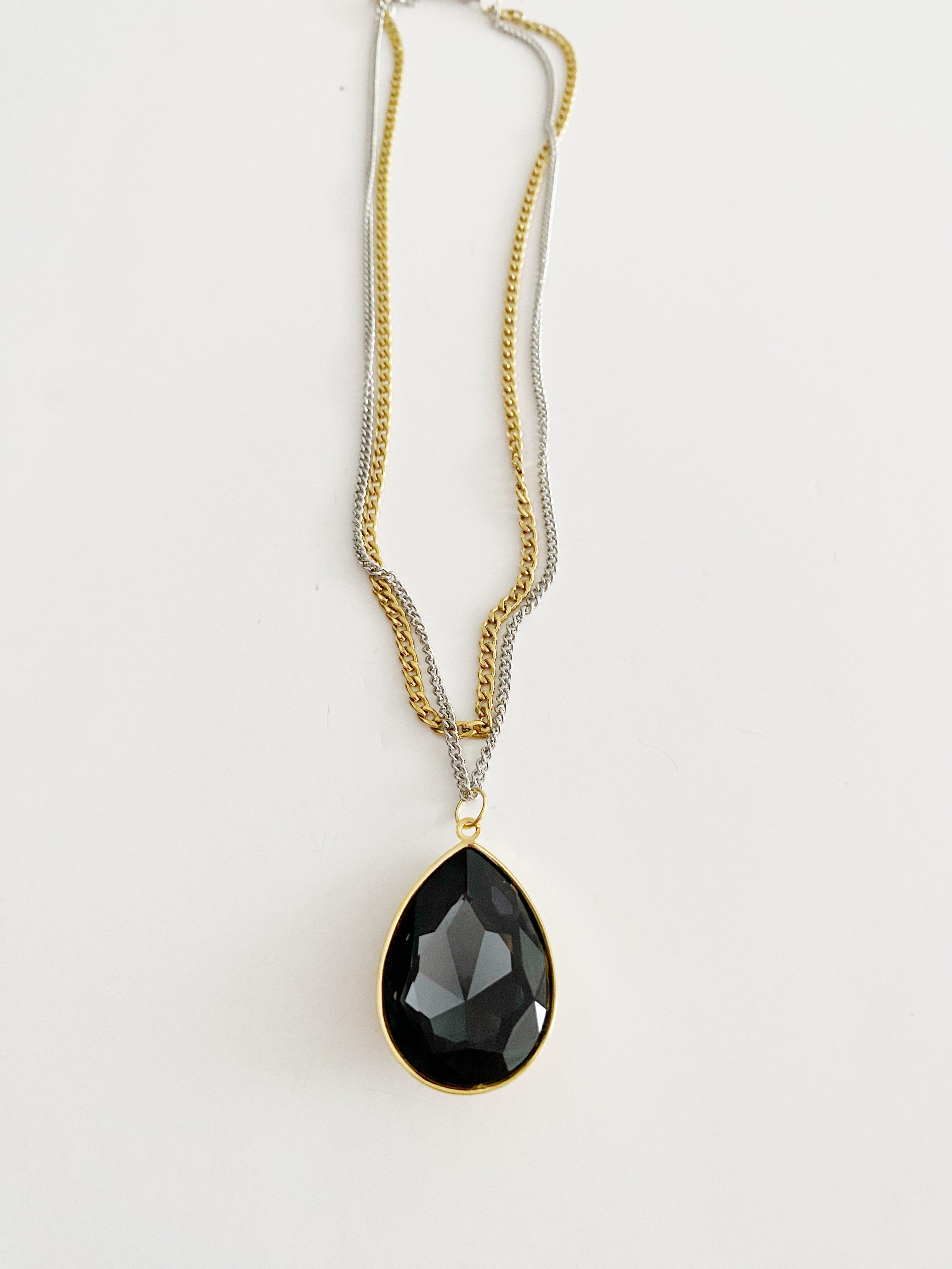 Collier pendentif Midnight glam