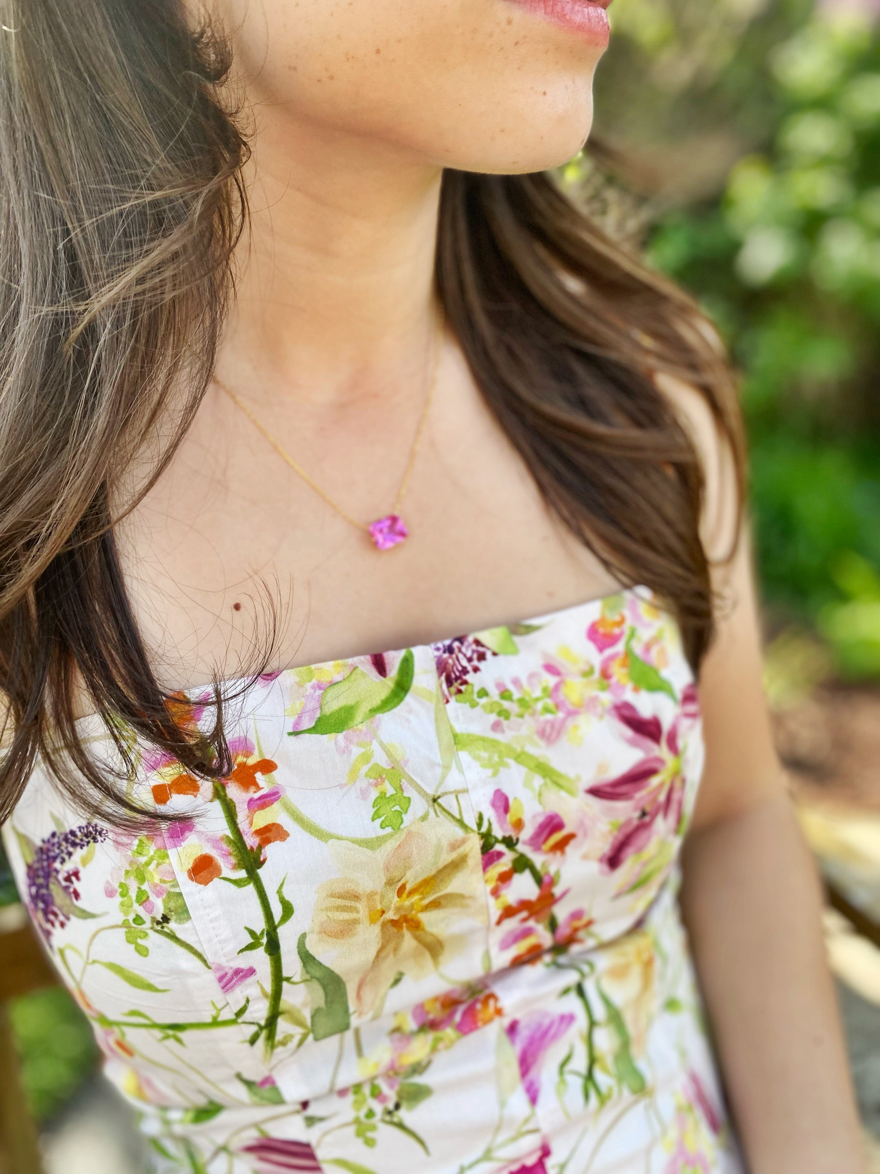 Collier Corail Rose