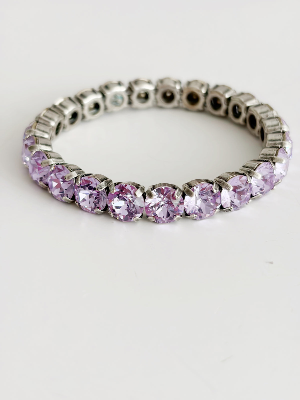 Bracelet élastique violet