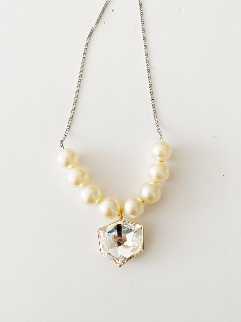 Collier Nathalia \ white