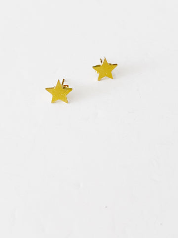 Boucles d'oreilles stud \Émeraude