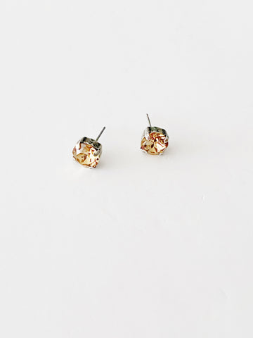 Boucles d'oreilles stud \Émeraude