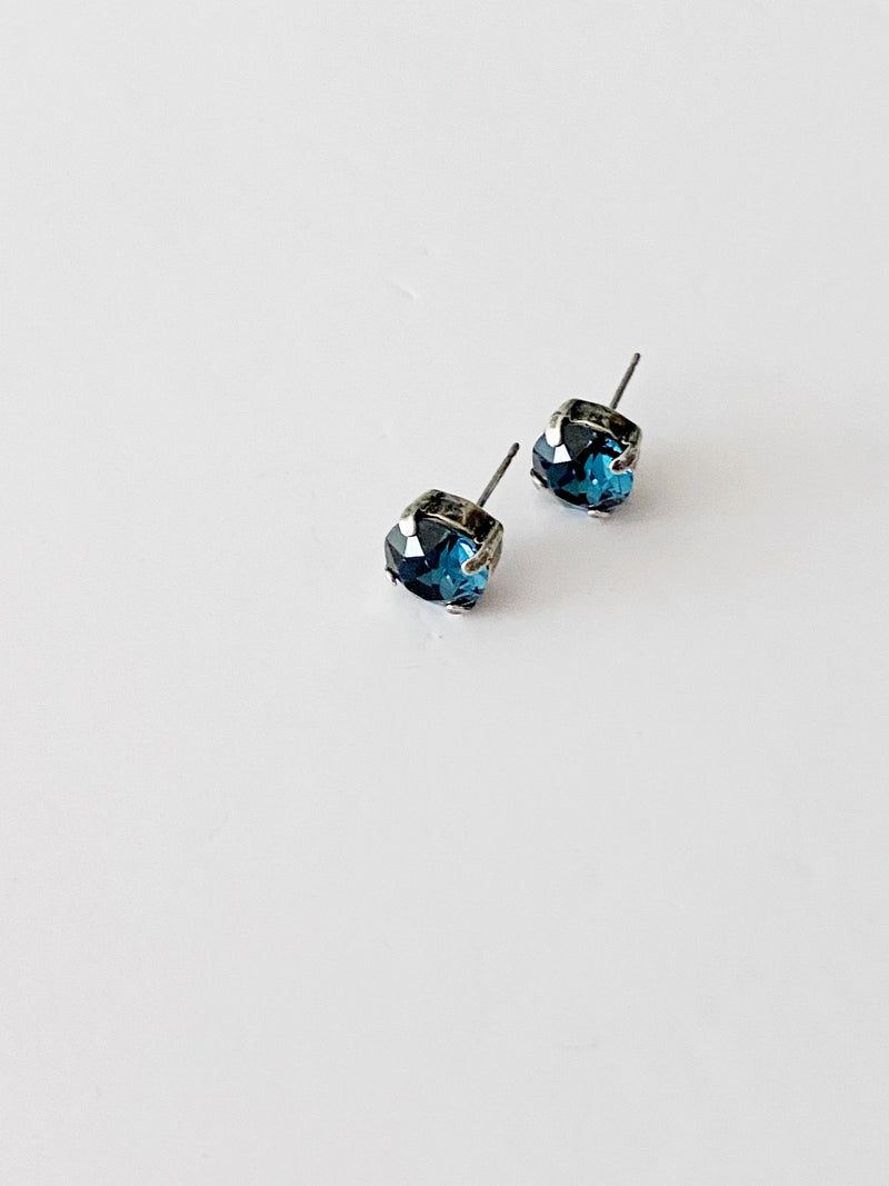 Boucles d'oreilles stud \montana blue