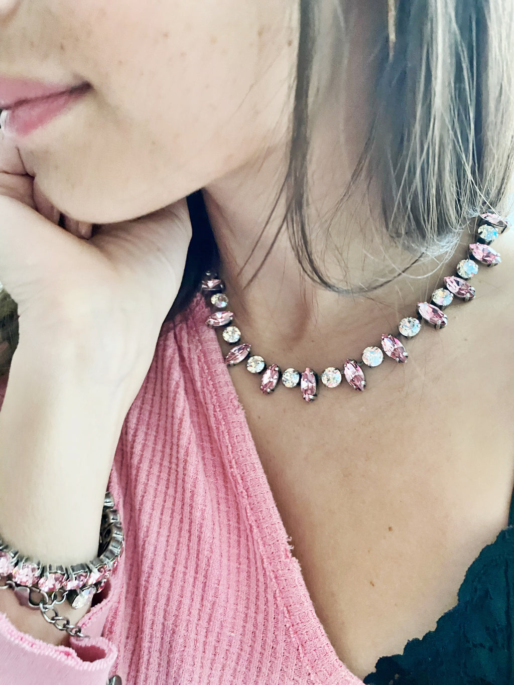 Collier Savanha \ light pink