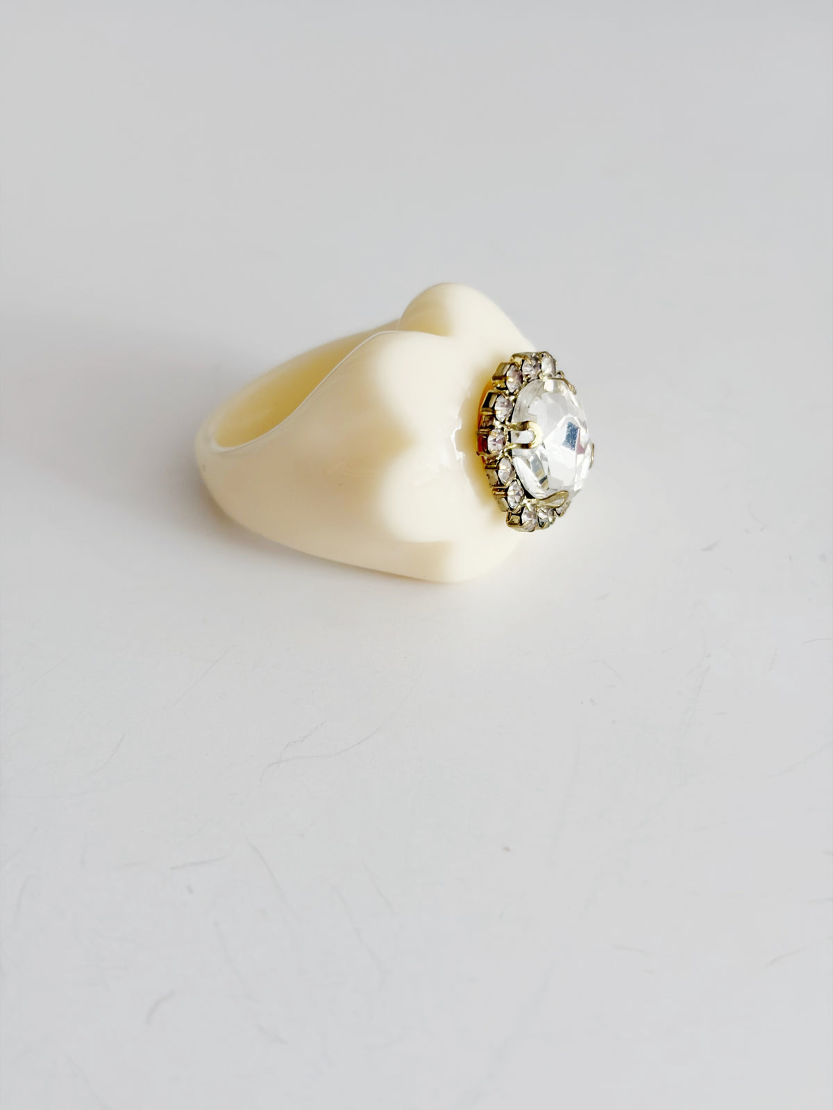 Bague Masquerade crème