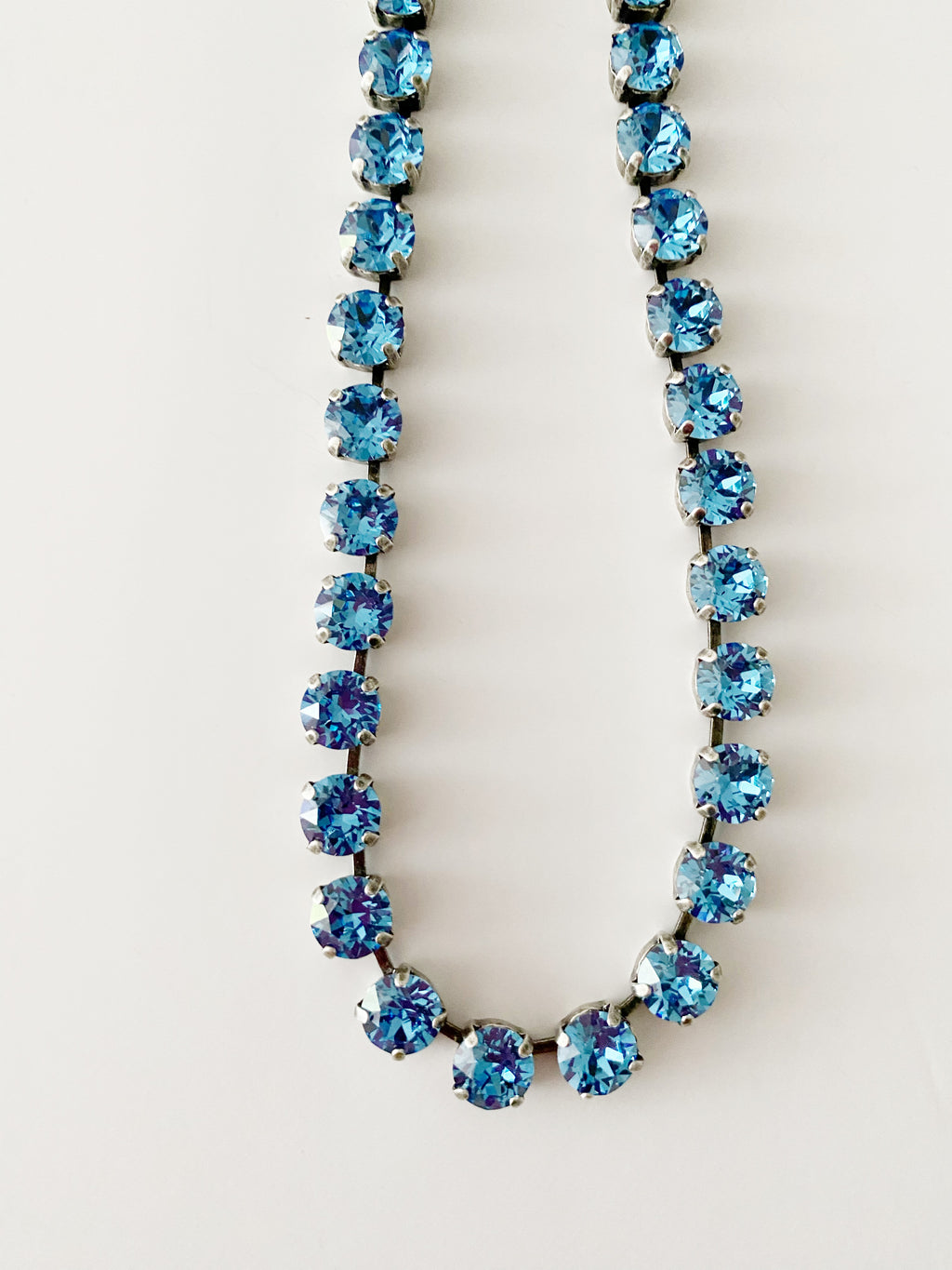 Collier Safira blue