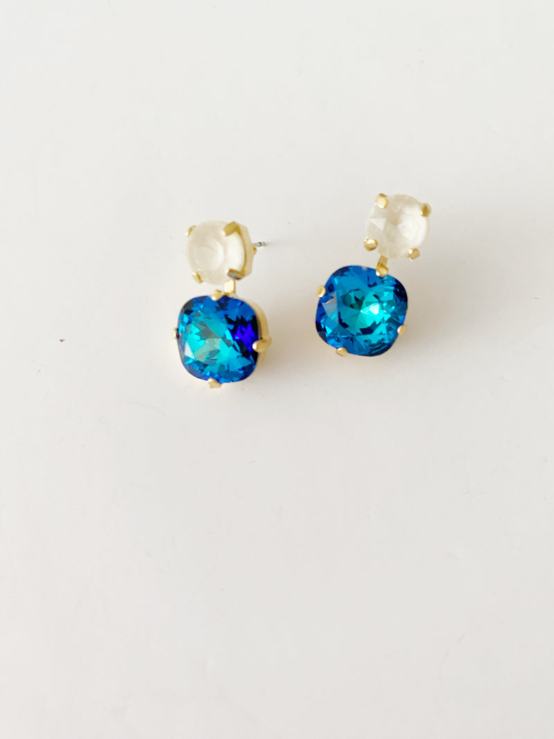 Boucles d'oreilles Trixie \BERMUDA BLUE