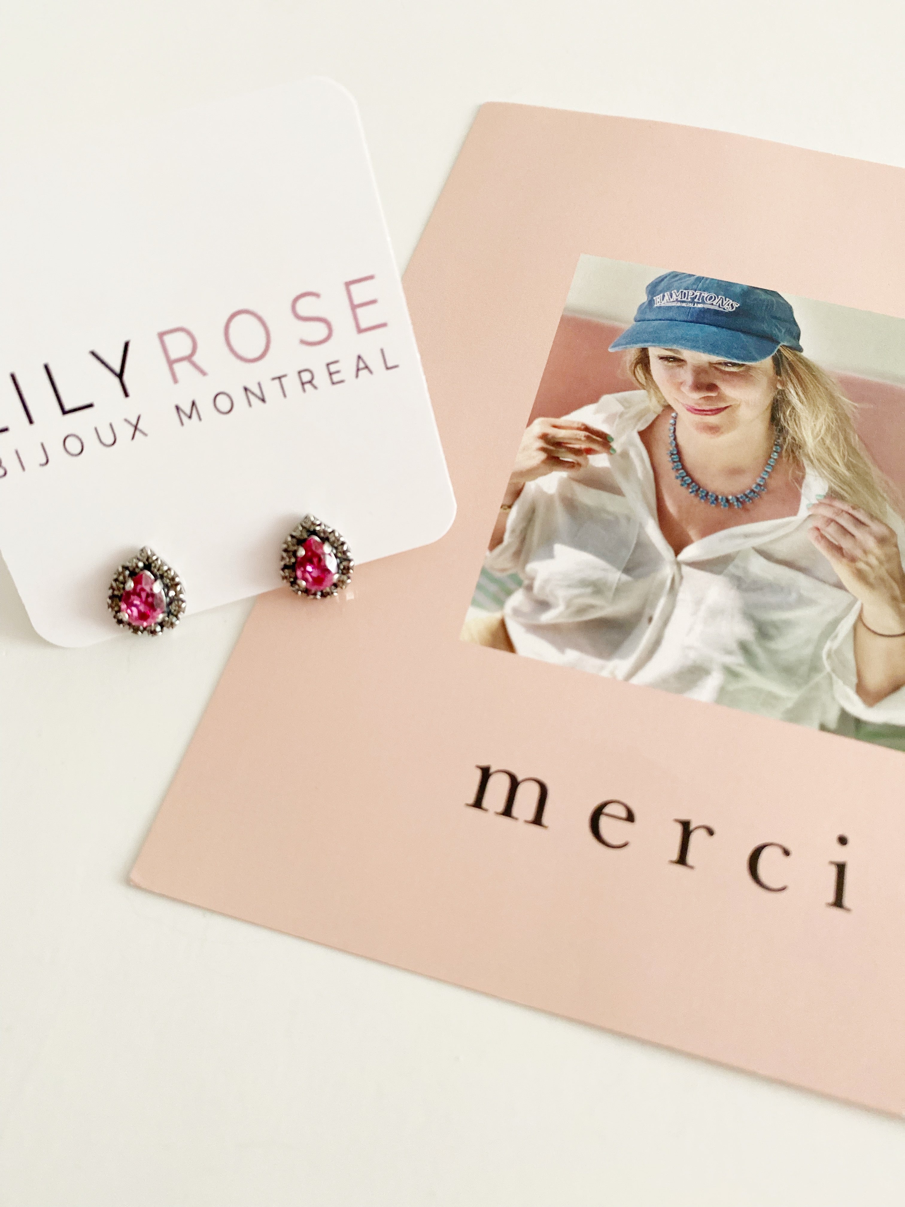 Boucles d'oreilles Julie Rose 🎂