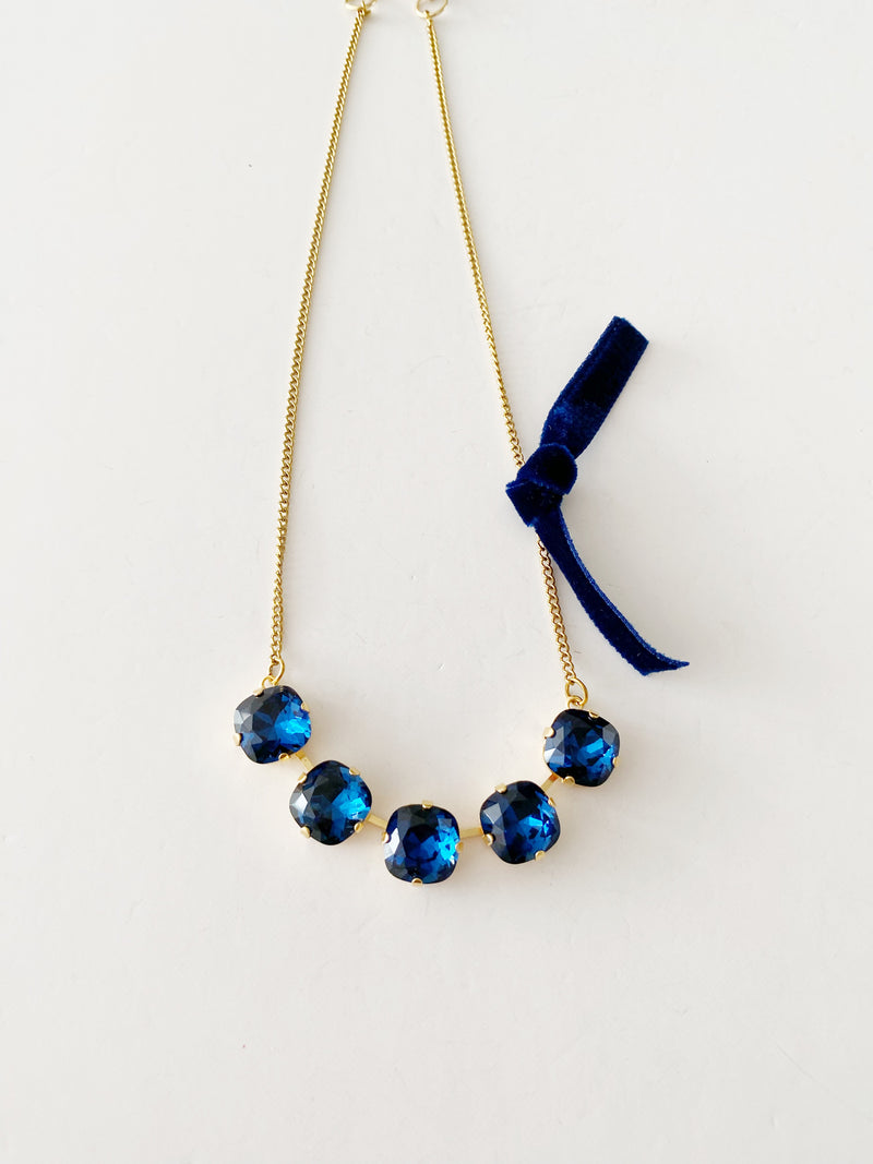 Collier Loulou blue