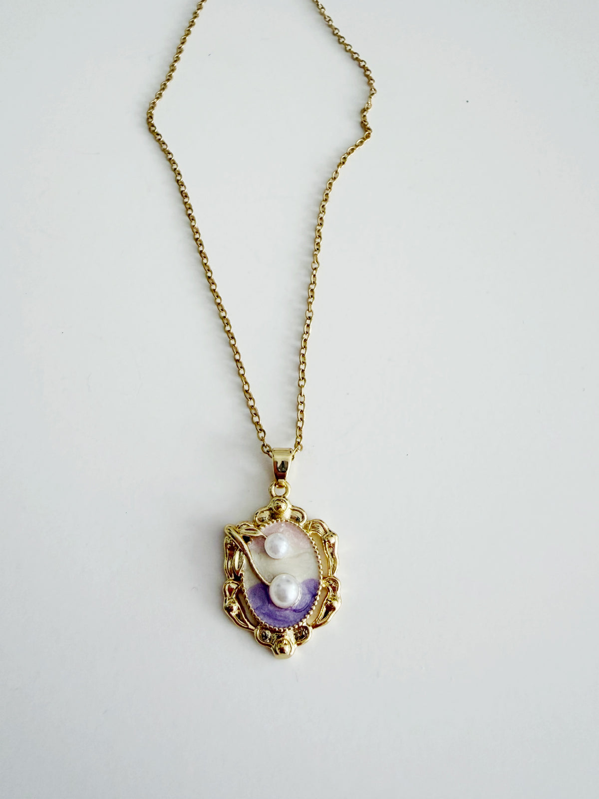Collier pendentif Jardins de Versailles No 2