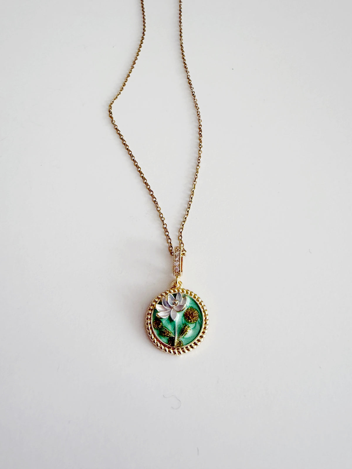 Collier pendentif Jardins de Versailles No 3