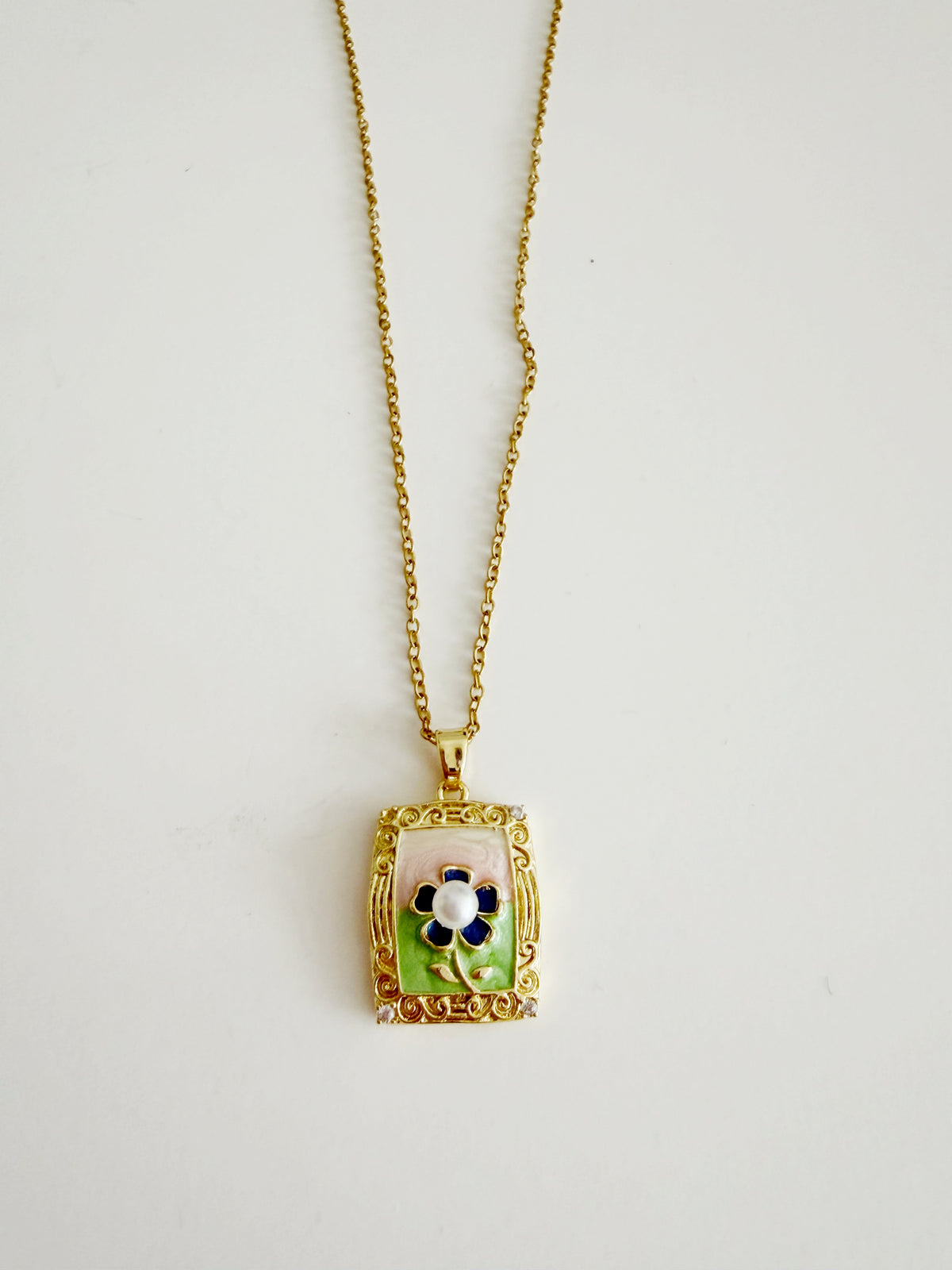 Collier pendentif Jardins de Versailles No 4
