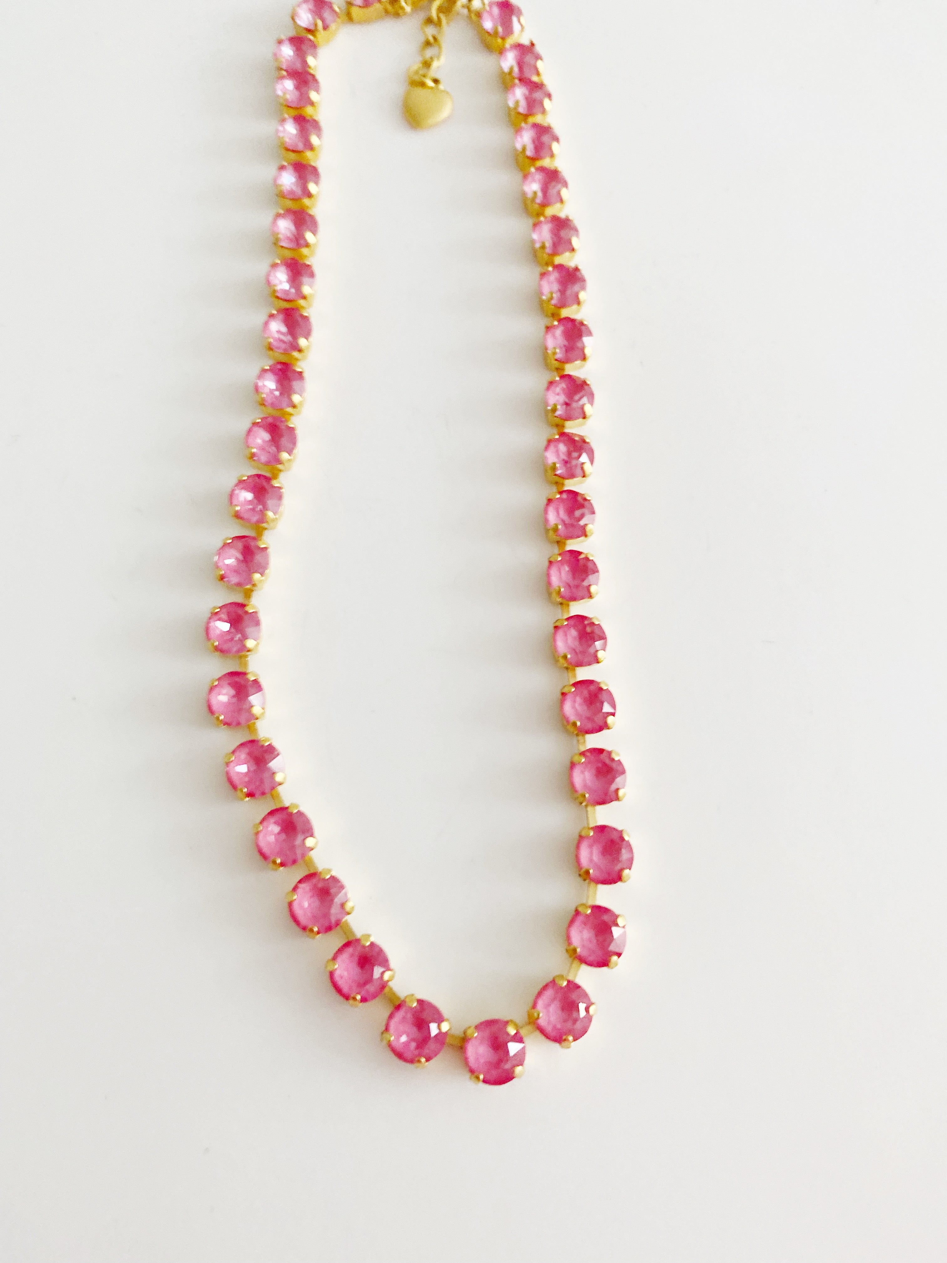 Collier Safira Dahlia pink \ gold
