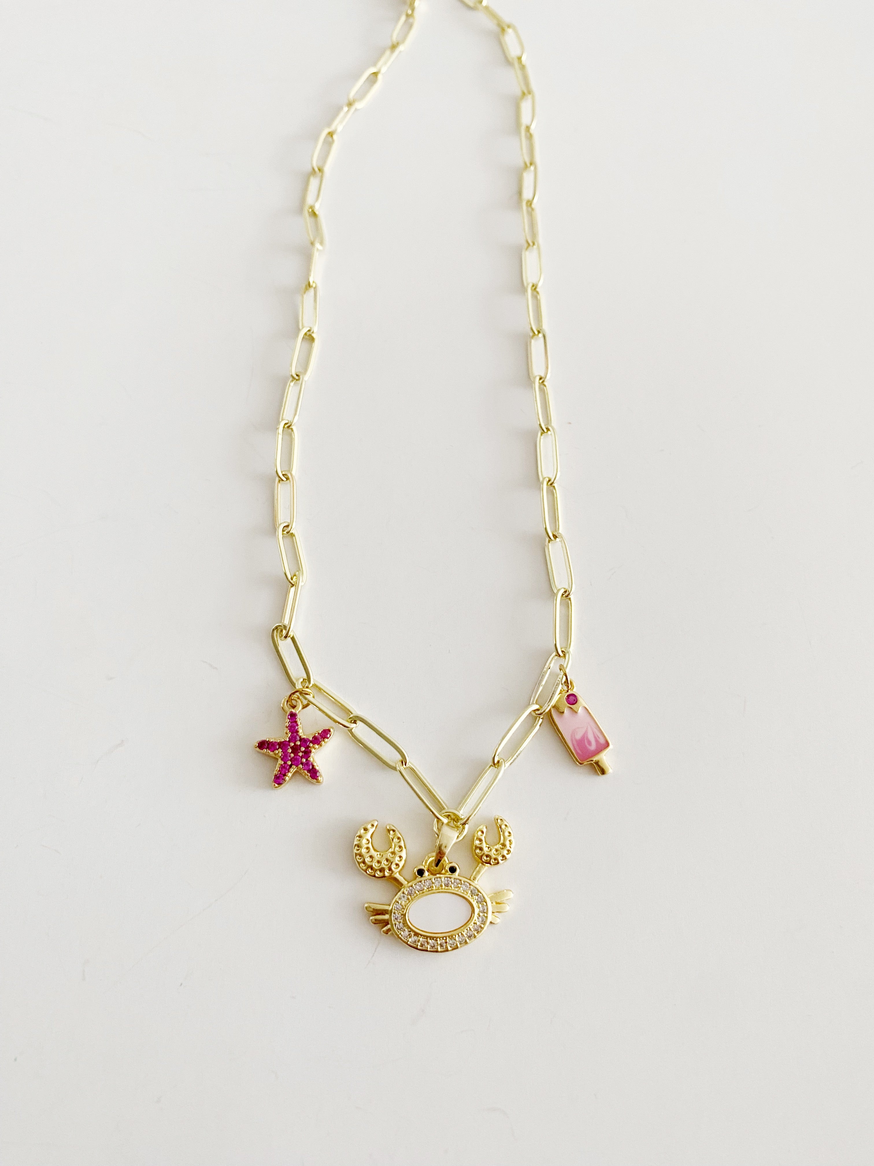 Collier souvenirs de plage