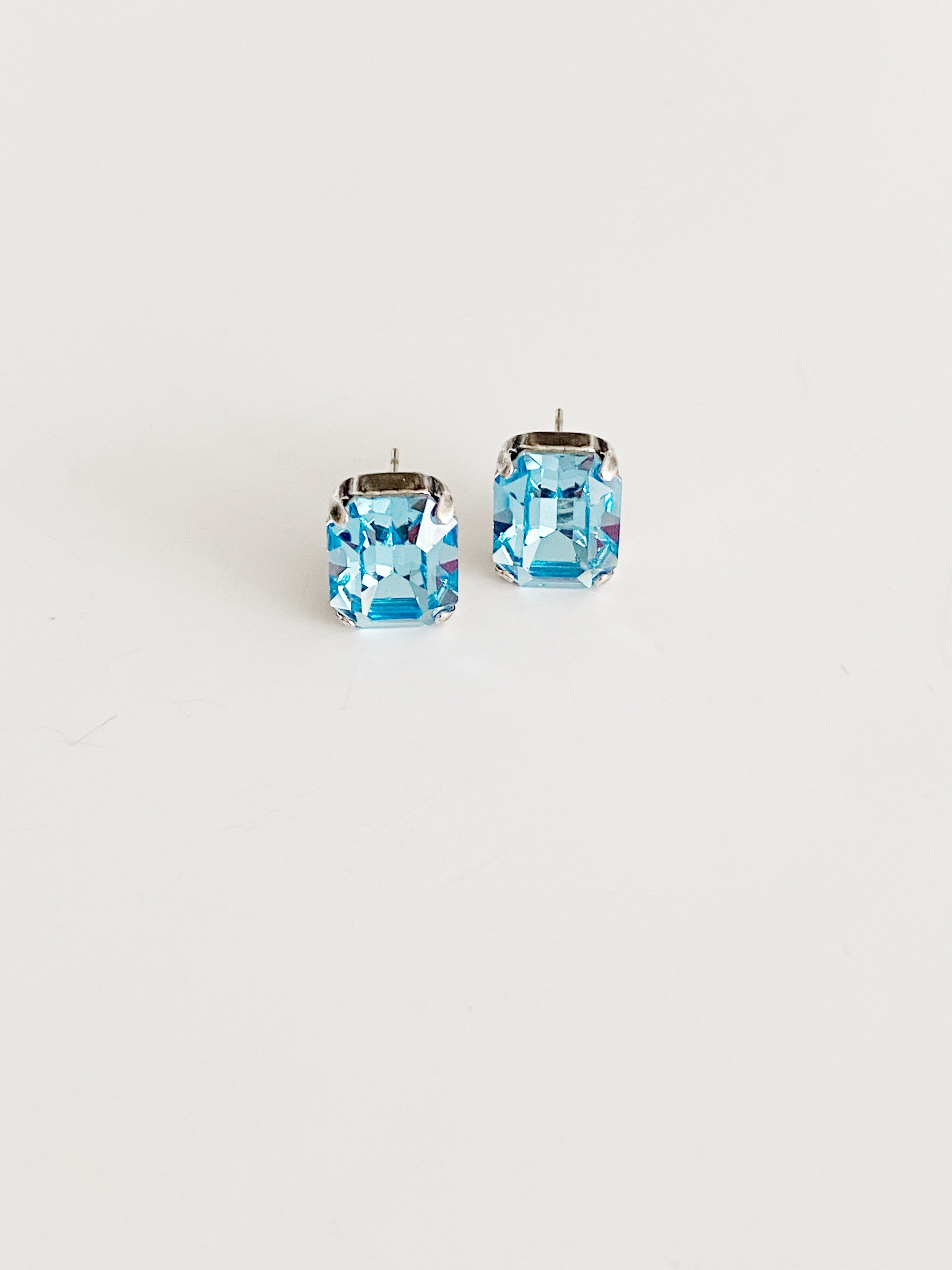 Boucles d'oreilles aquamarina