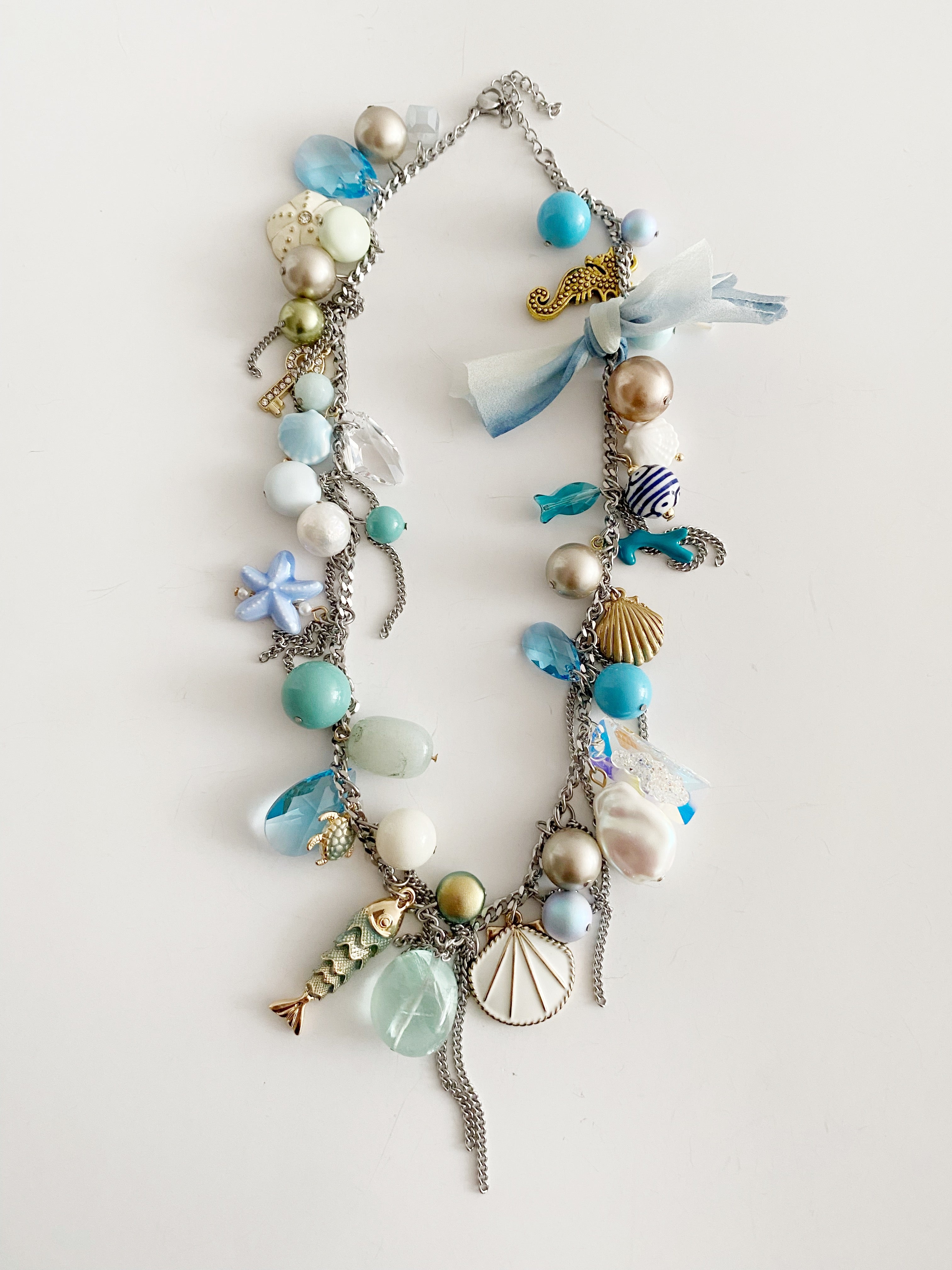 Collier Le grand bleu \ pièce unique