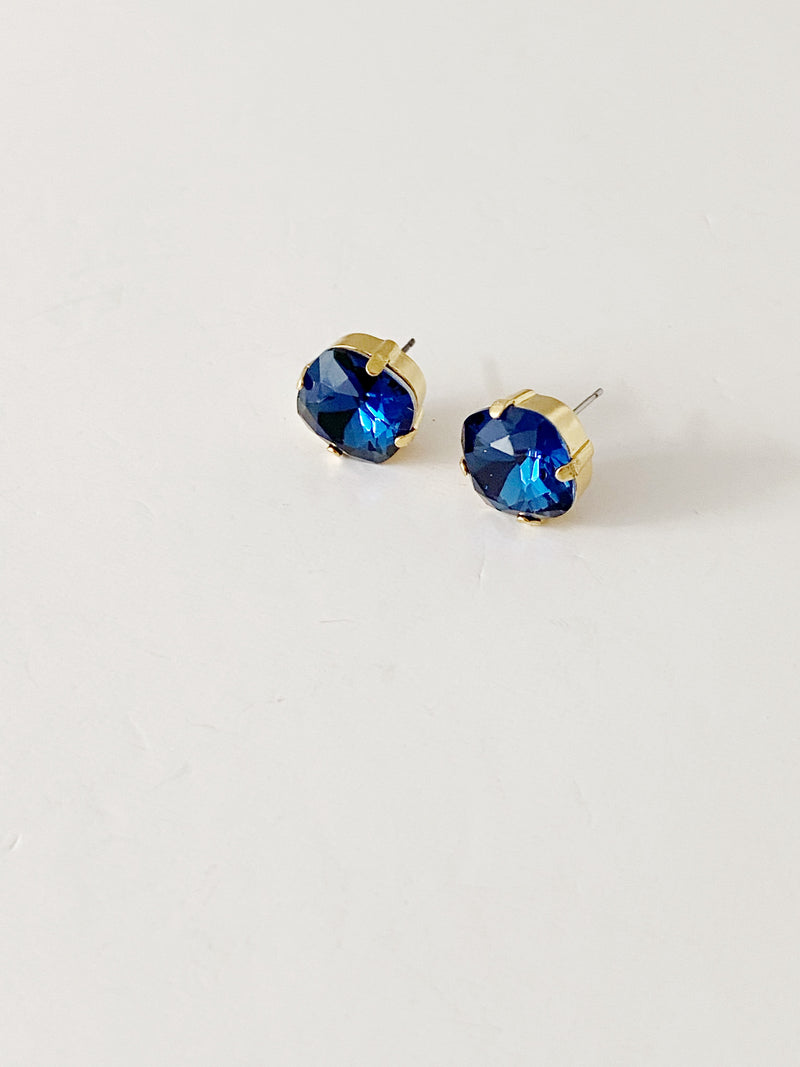 Boucles d'oreilles Glam LOULOU blue