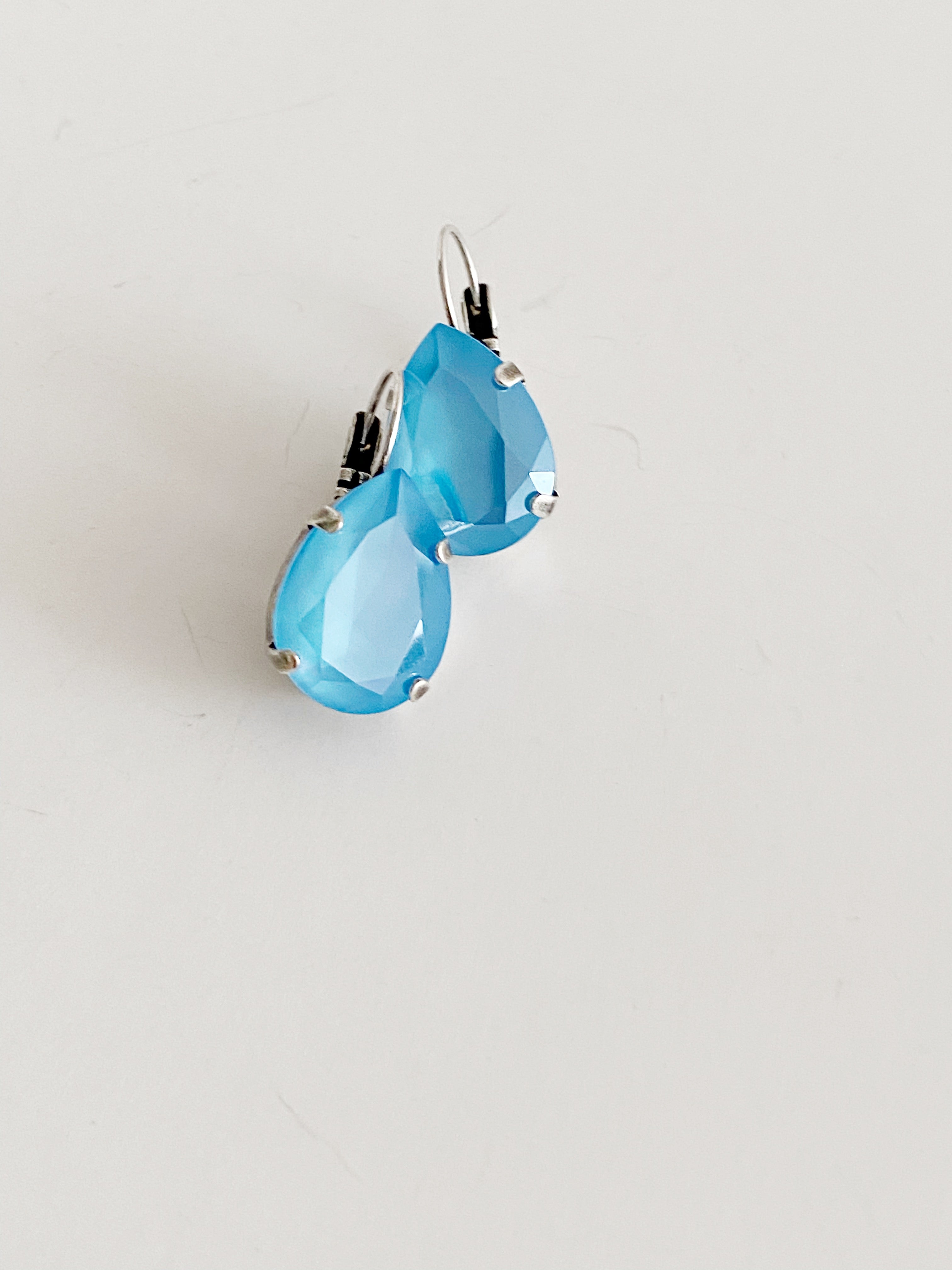 Boucles d'oreilles Summer blue