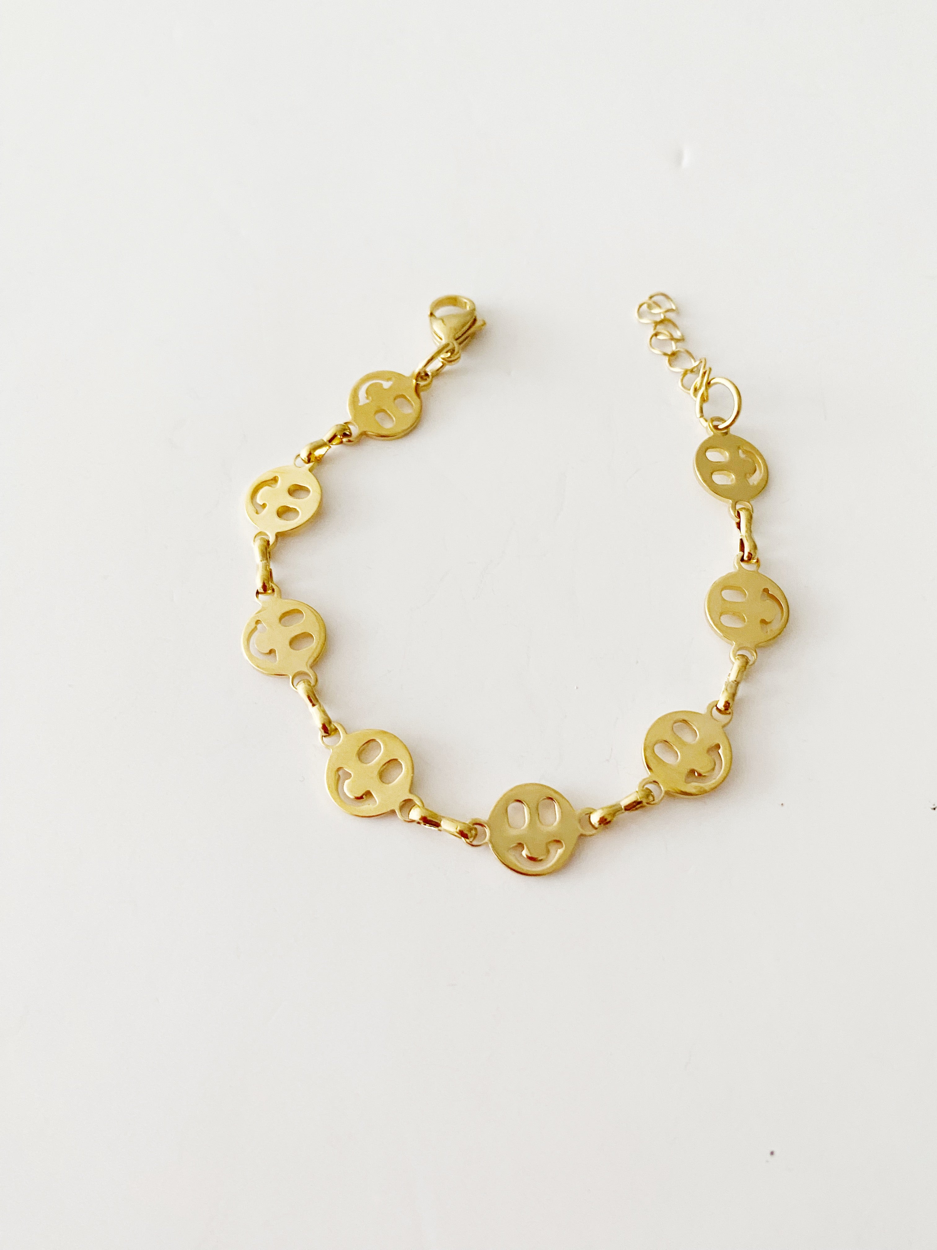 Bracelet Smiley \ gold