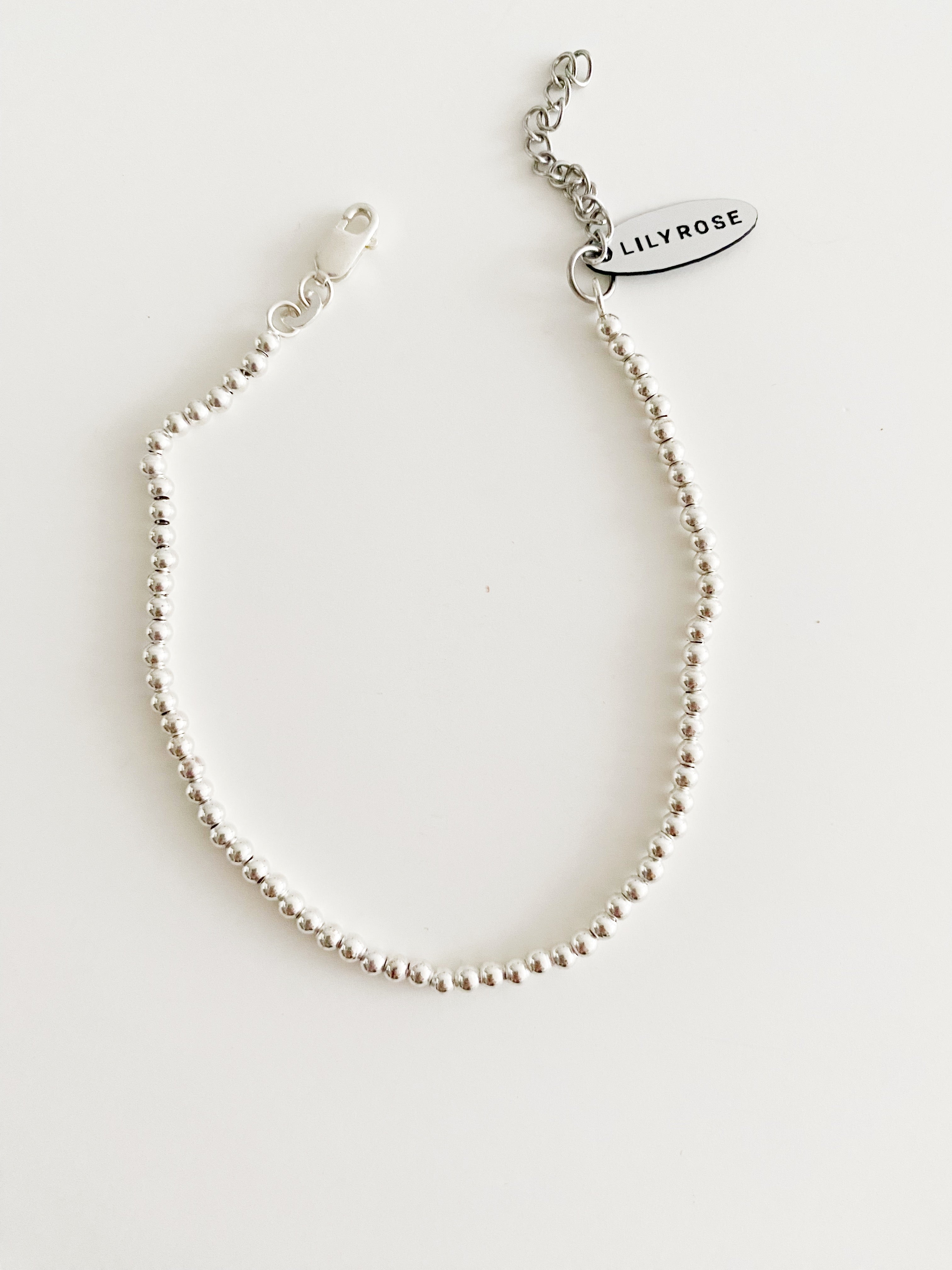 Bracelet de billes  en argent sterling Aria