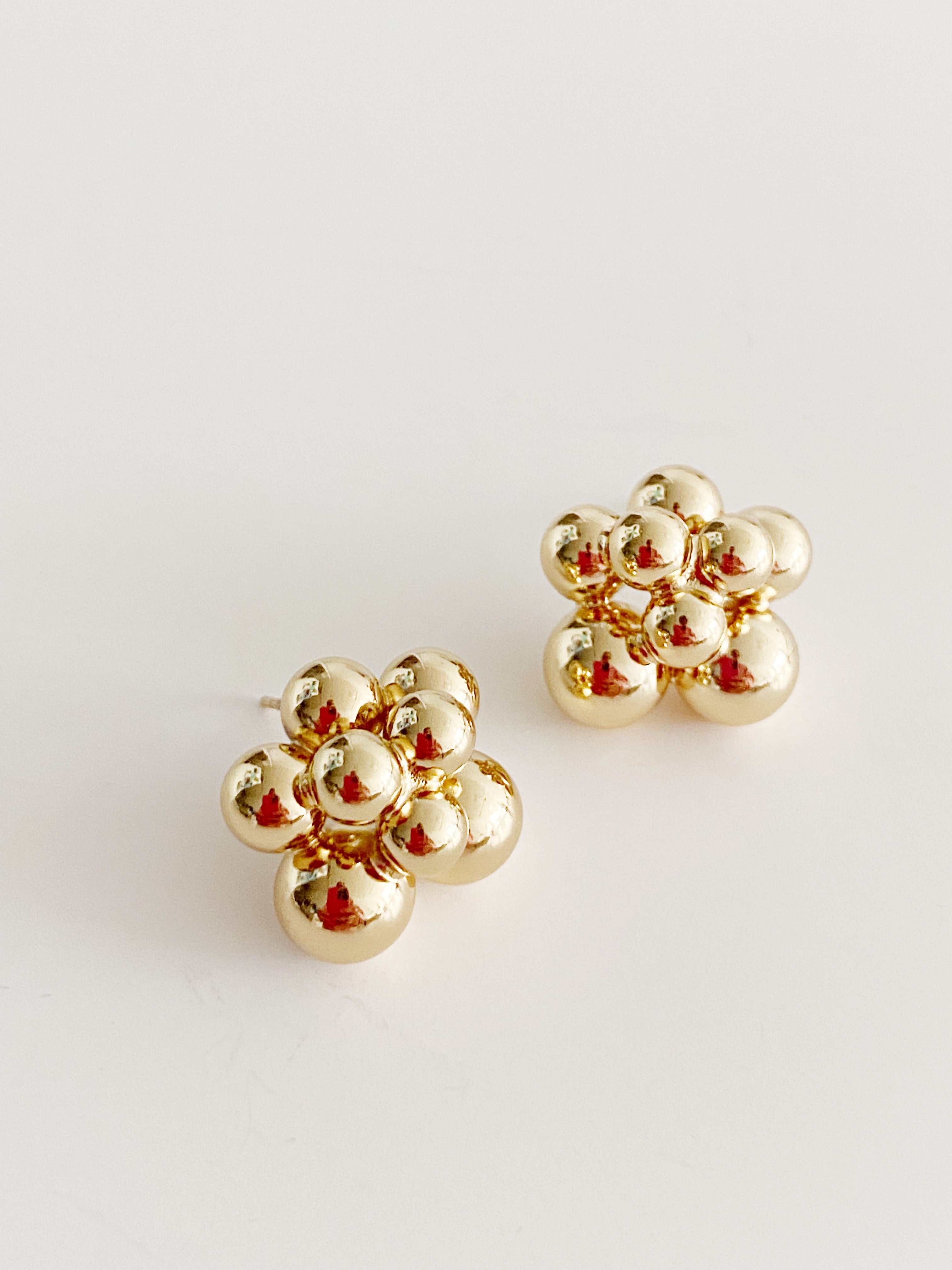 Boucles d'oreilles Bubble\ gold