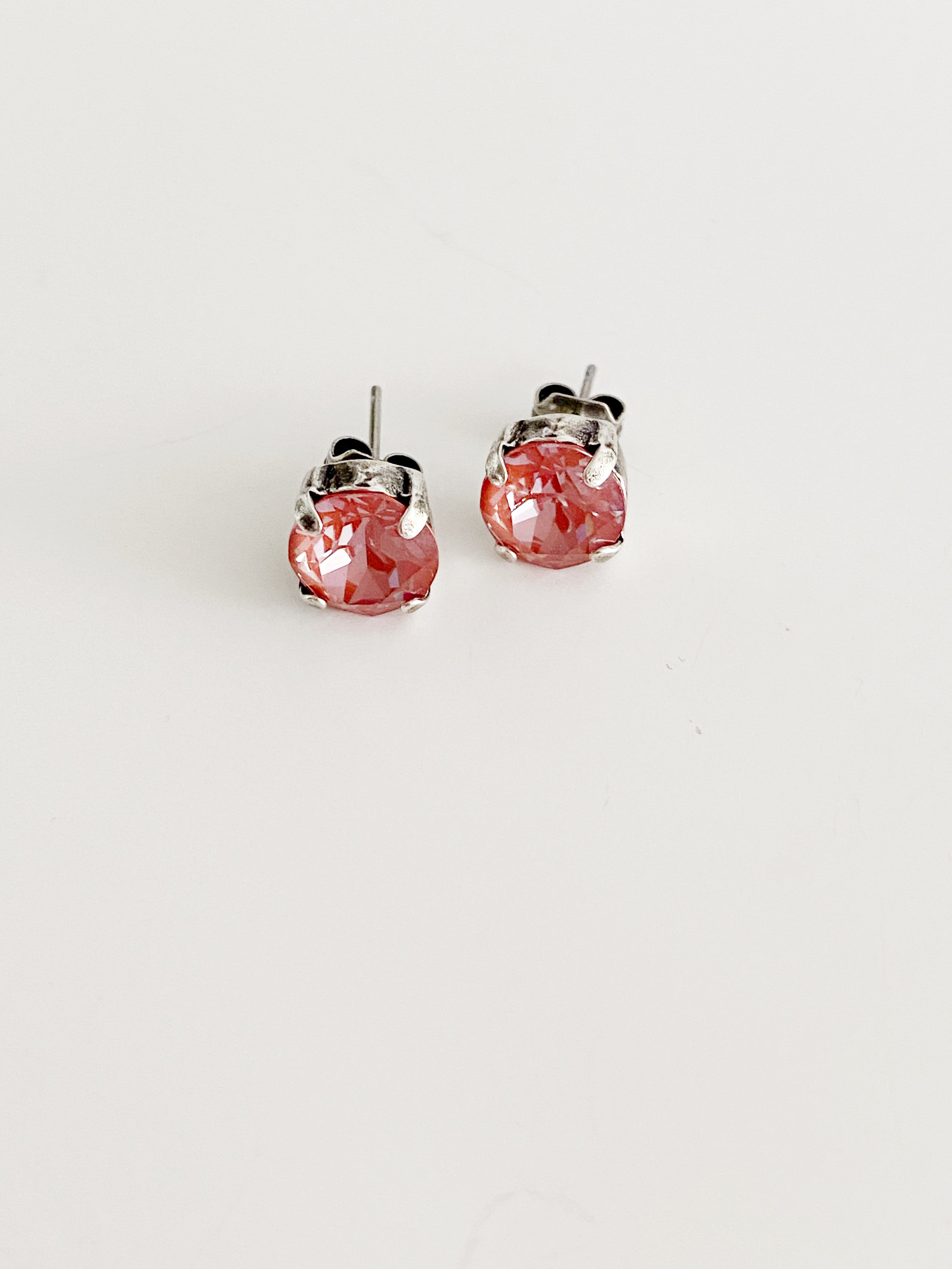 Boucles d'oreilles Stud Maroon