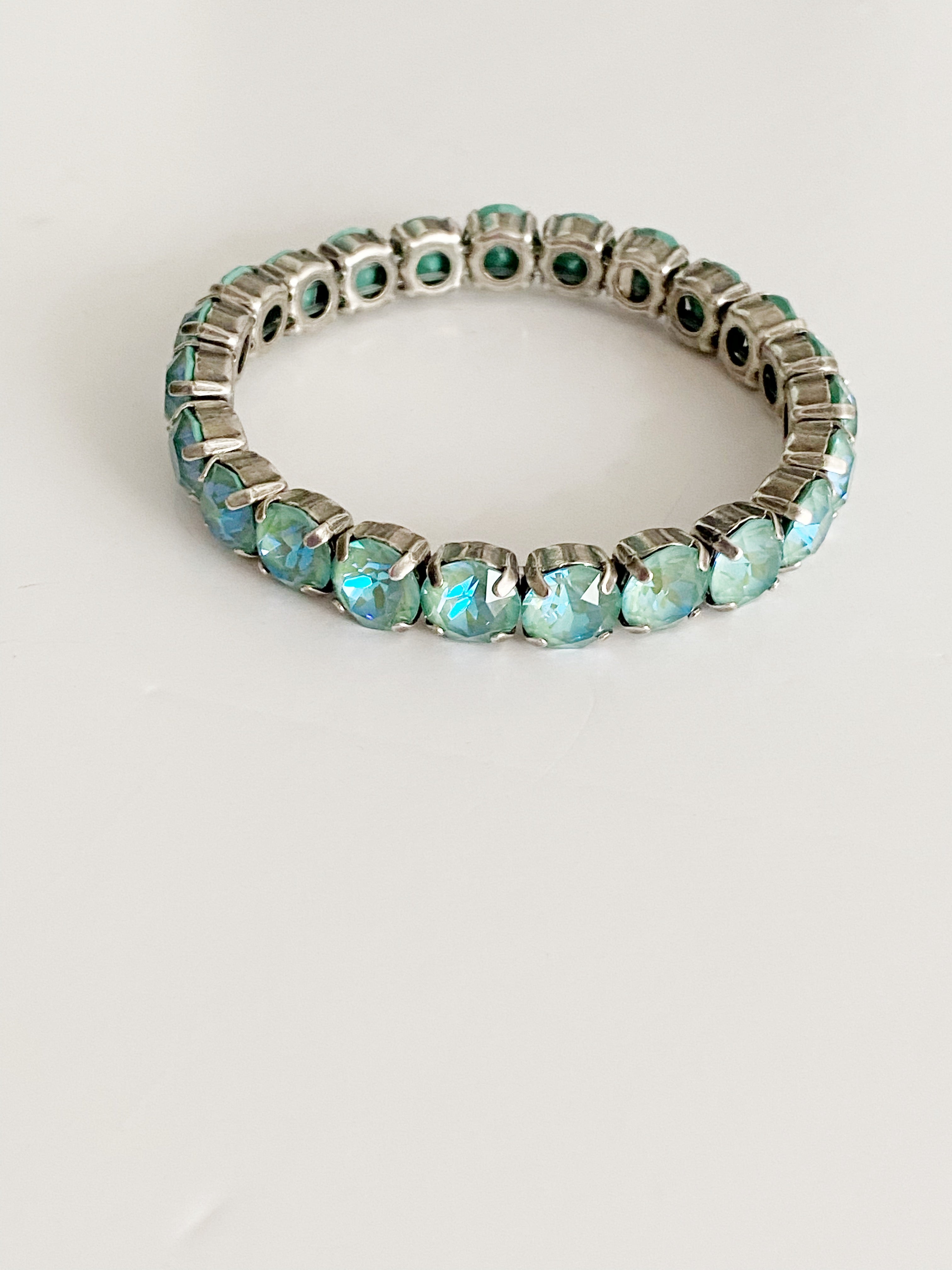 Bracelet élastique Silky sage