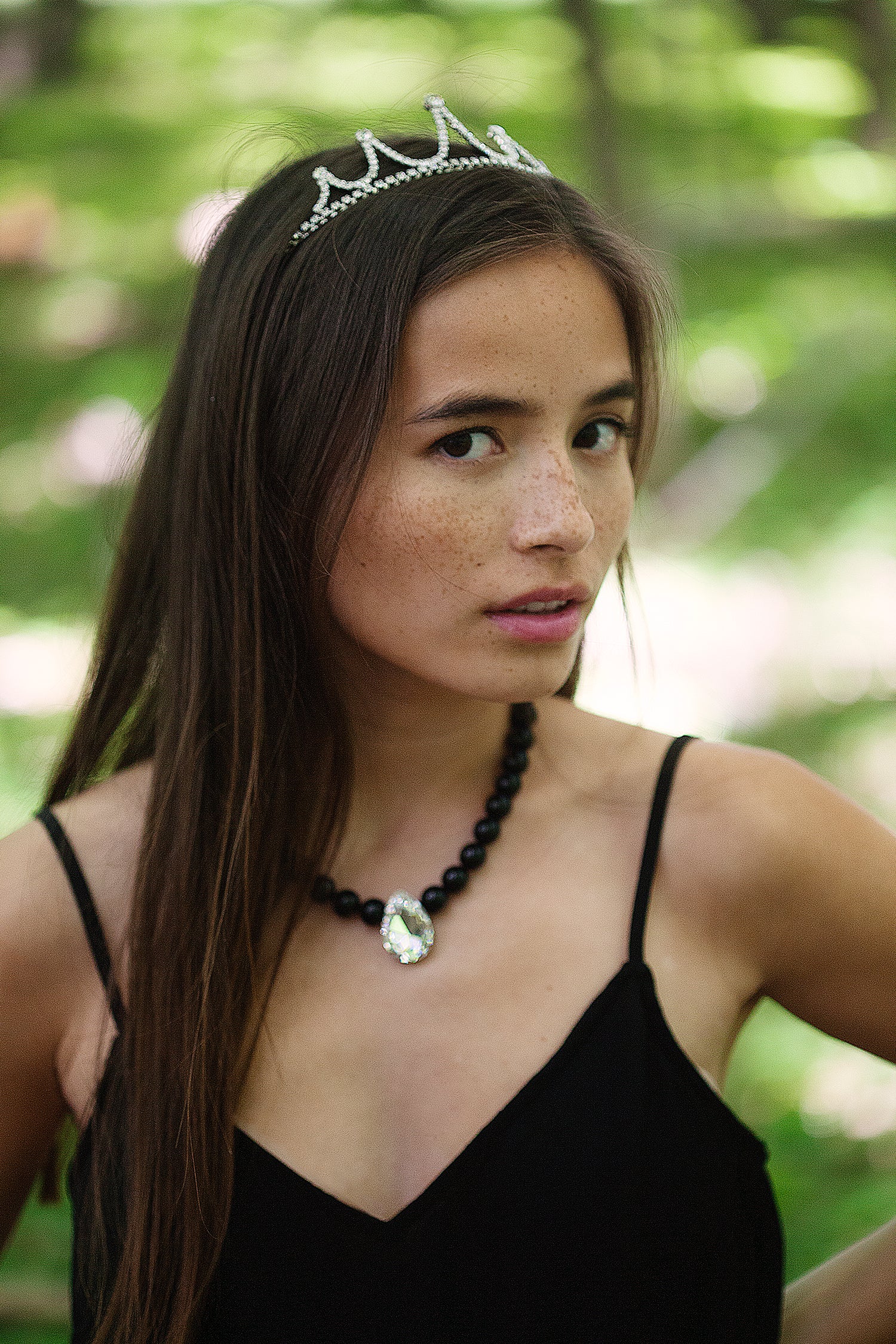 Collier Tara black🐰