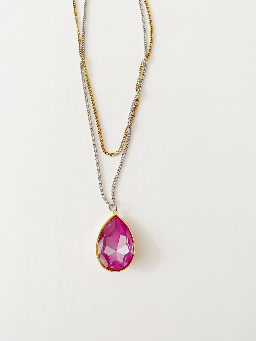 Collier pendentif FESTIF ✨\ orchid