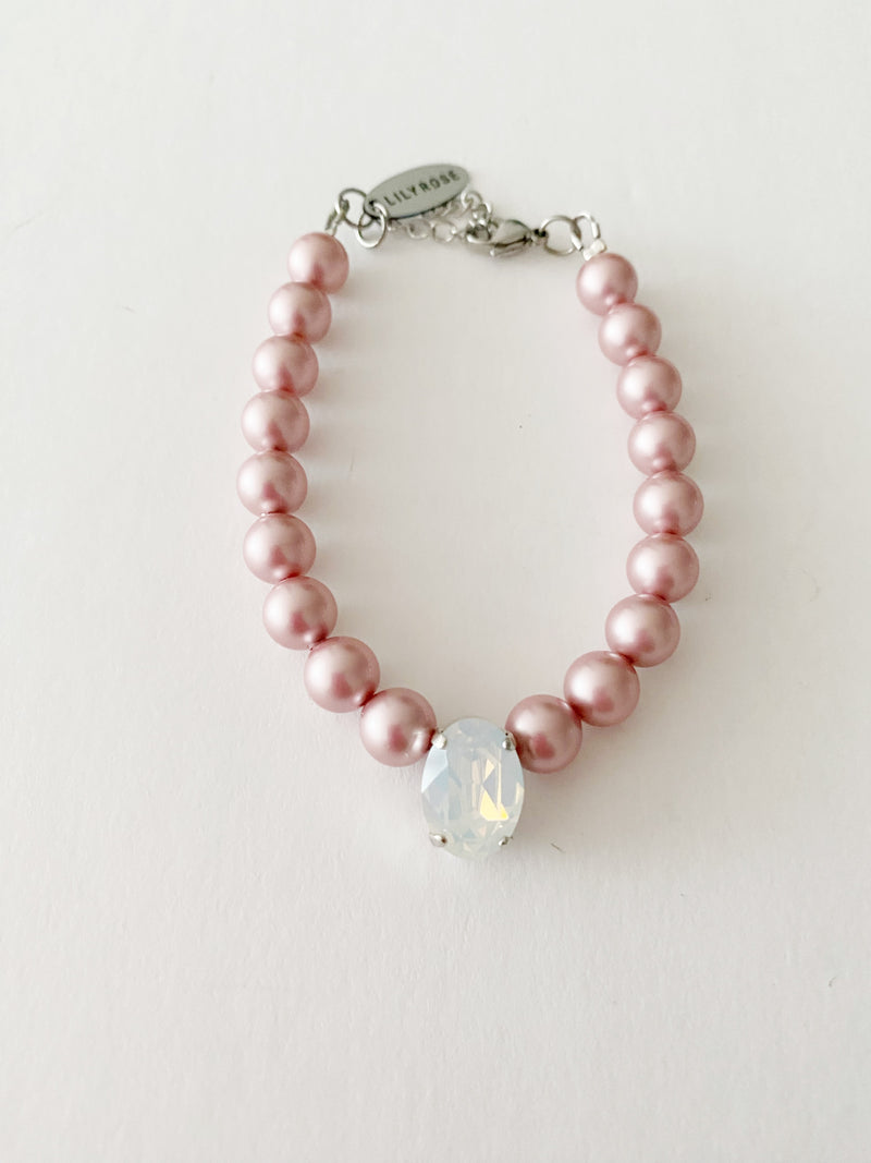 Bracelet Aina \ opal blanc