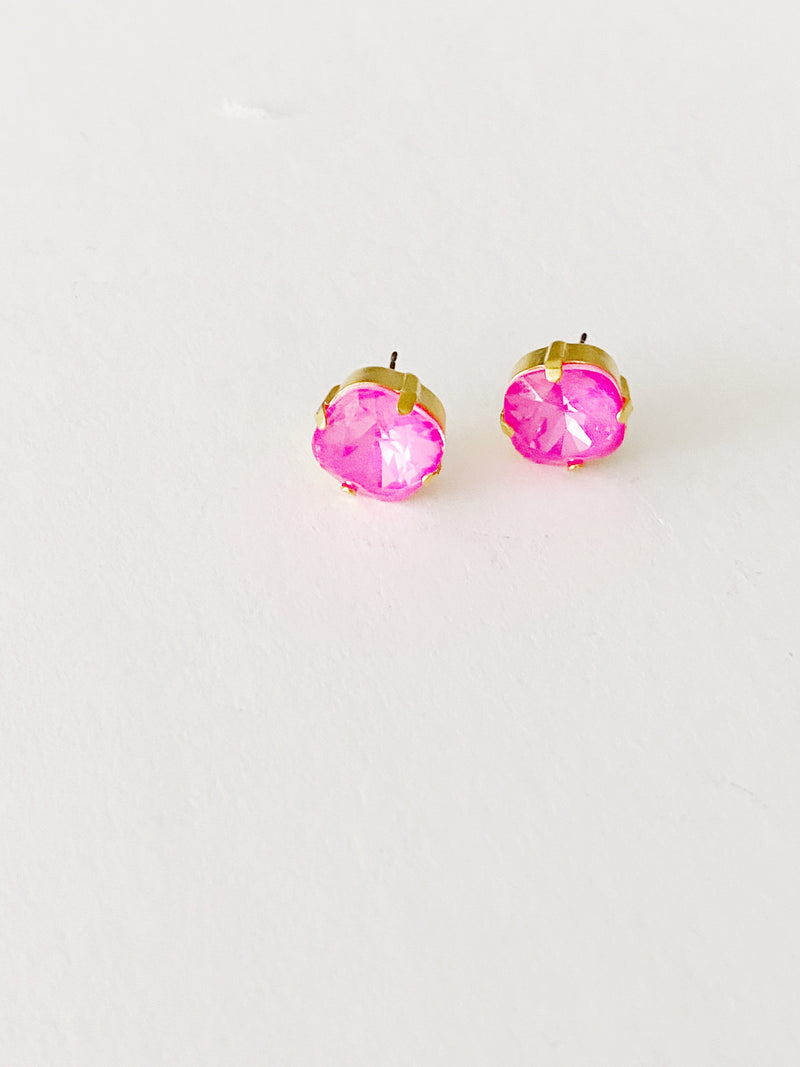 Boucles d'oreilles Glamour electric pink