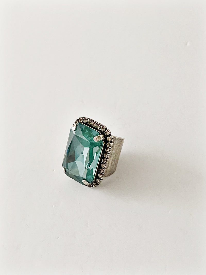 Bague cocktail Stella \pine green