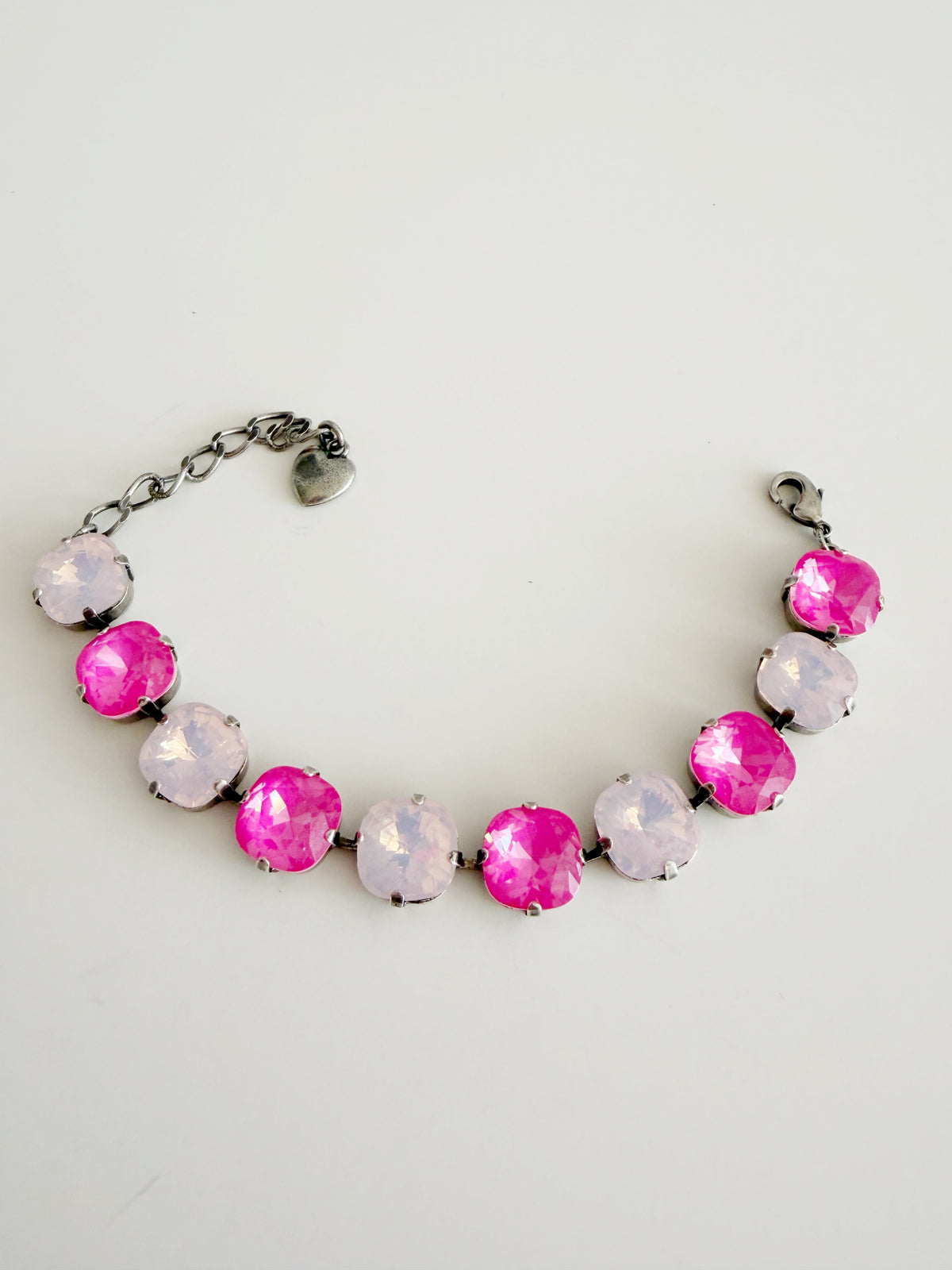 Bracelet Célestine Opal rose \ électric pink